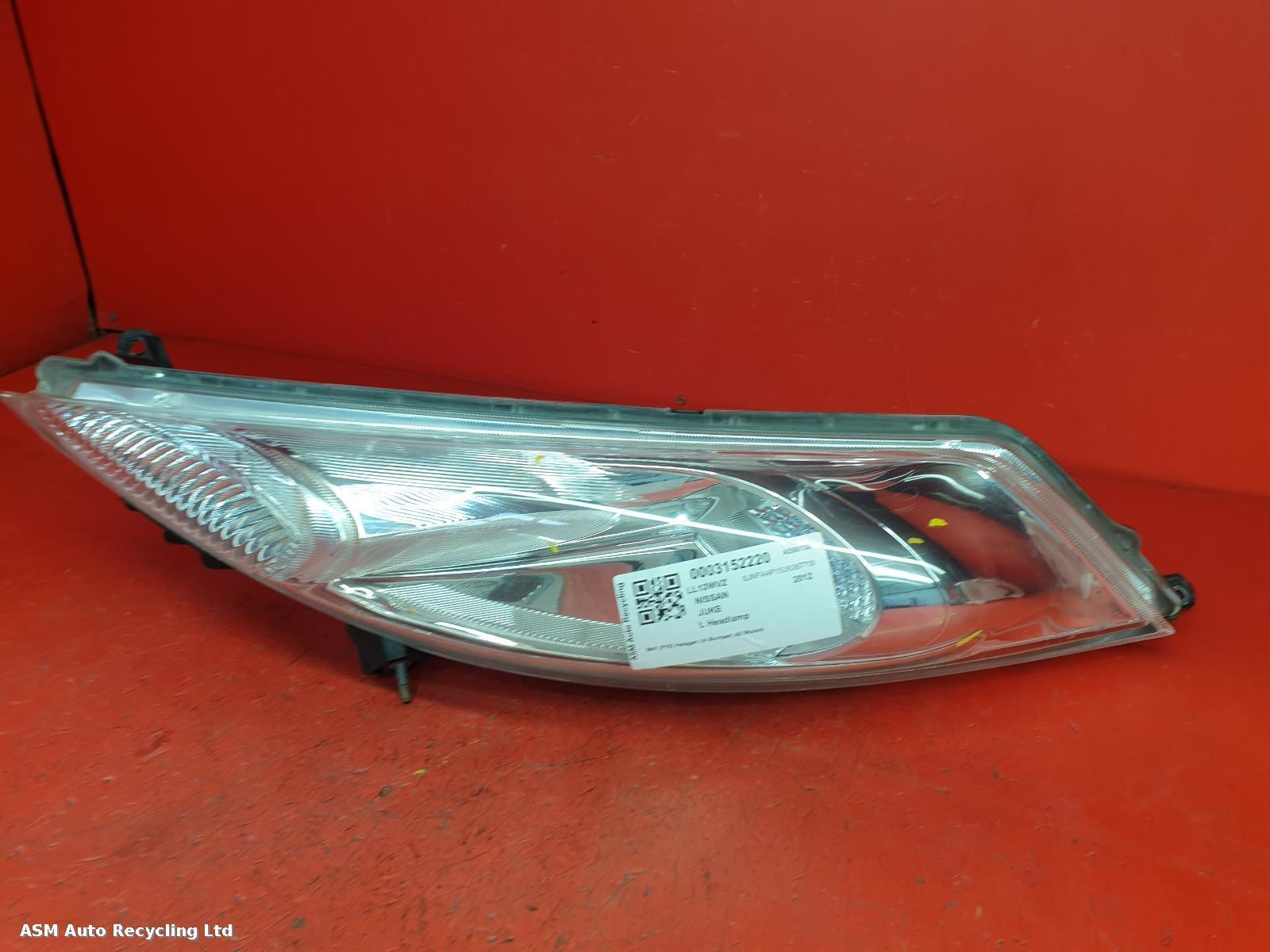 View Auto part R Headlamp Nissan Juke 2012