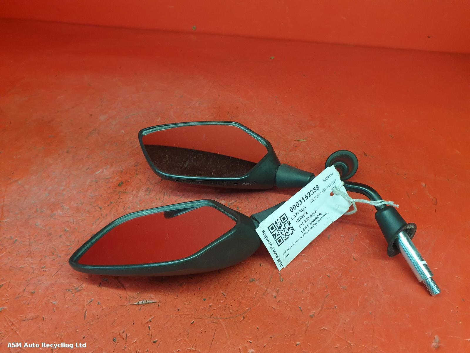 View Auto part Left Mirror Honda Sh 350 As-p 2022