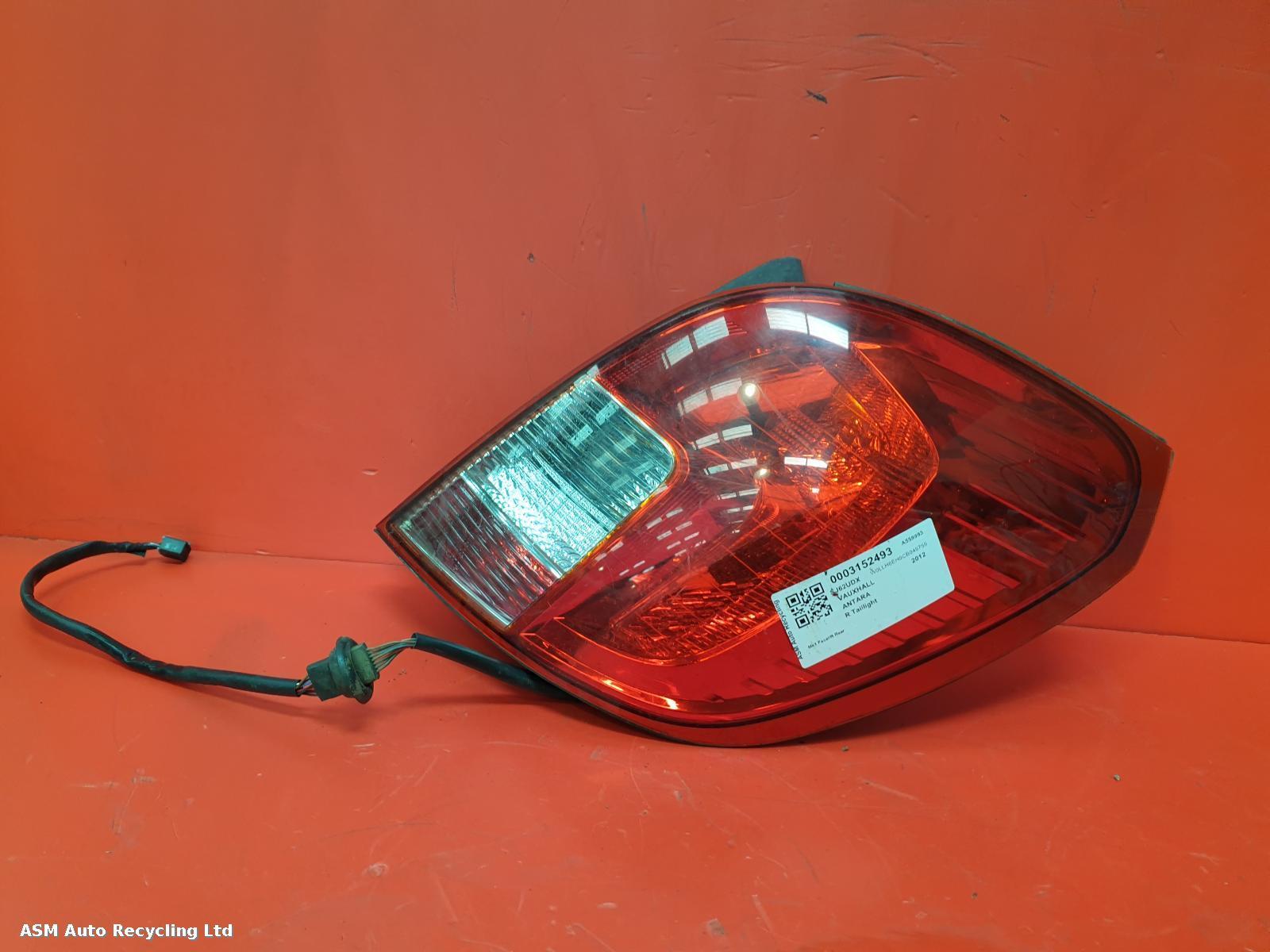 View Auto part R Taillight Vauxhall Antara 2012