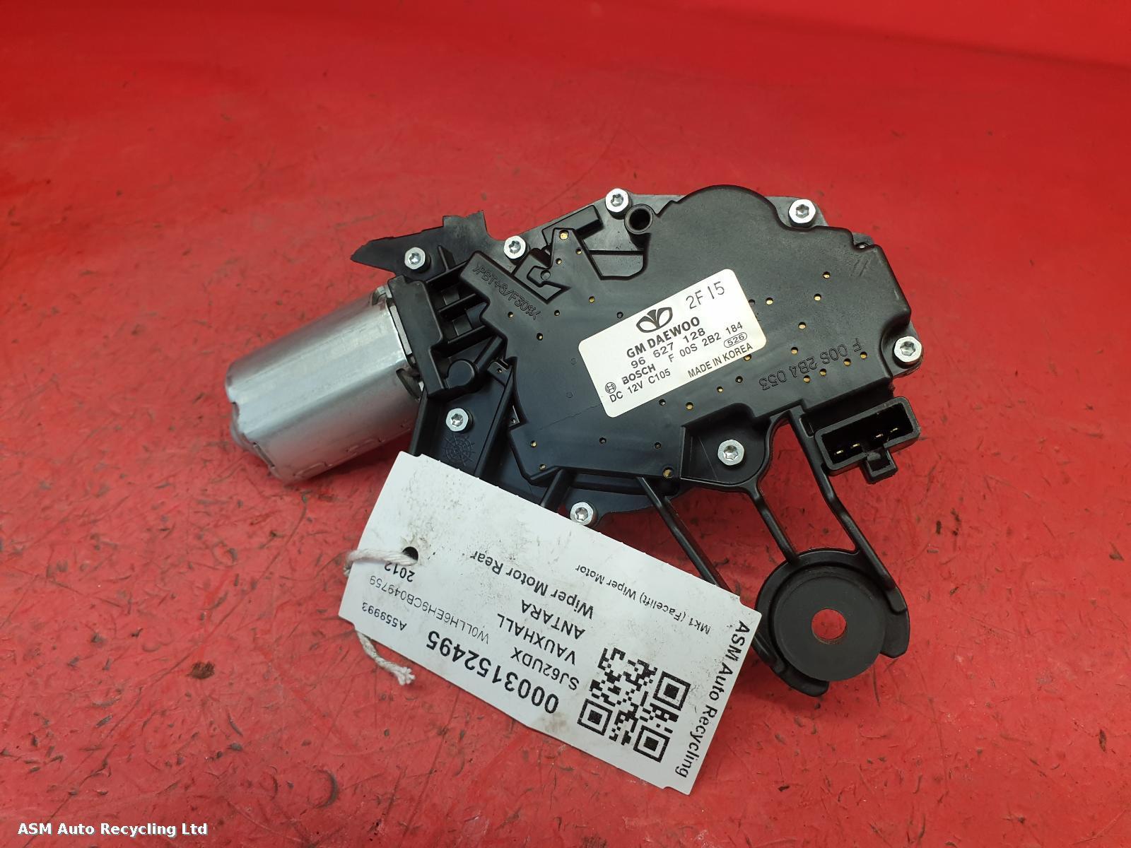View Auto part Wiper Motor Rear Vauxhall Antara 2012