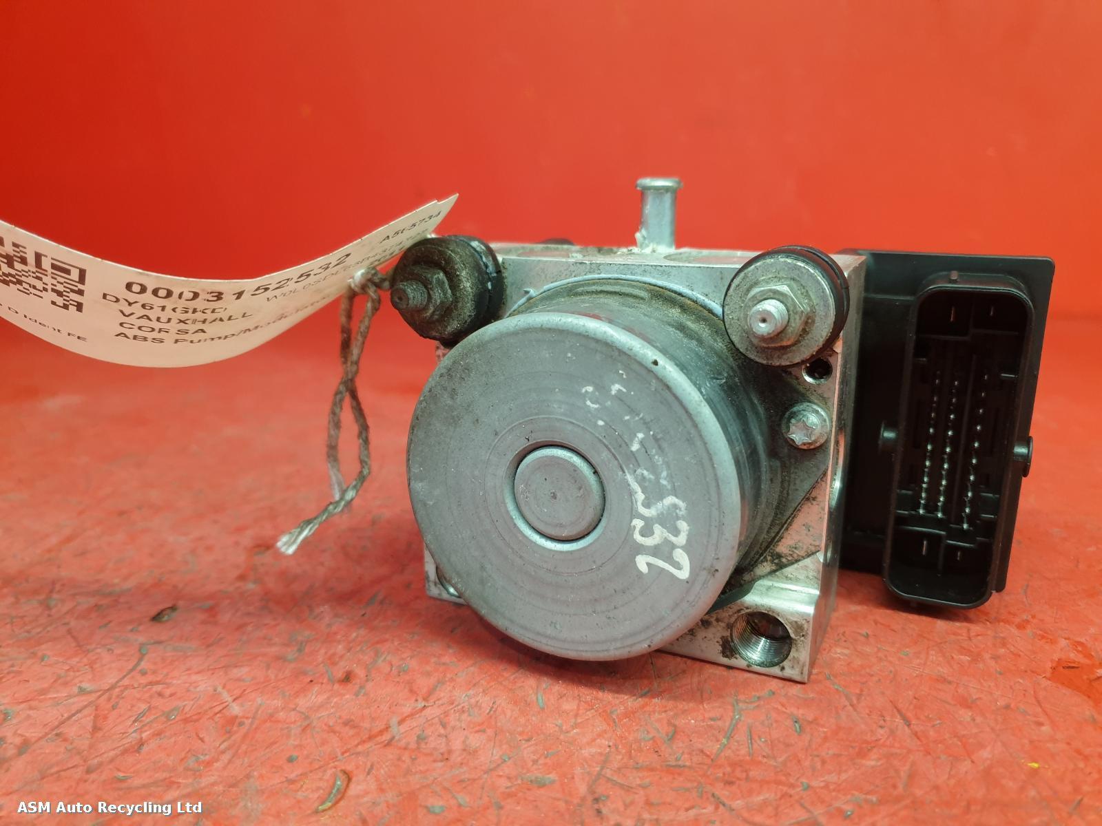 View Auto part ABS Pump/Modulator Vauxhall Corsa 2011