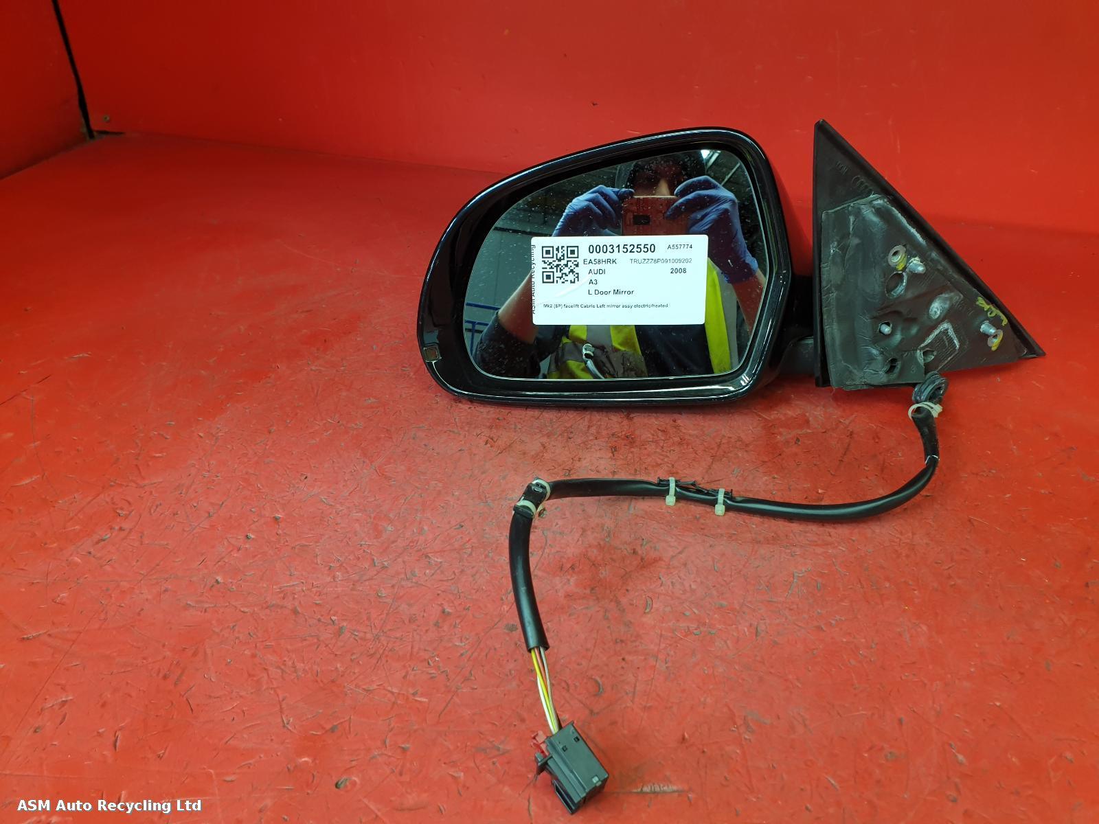 View Auto part L Door Mirror Audi A3 2008