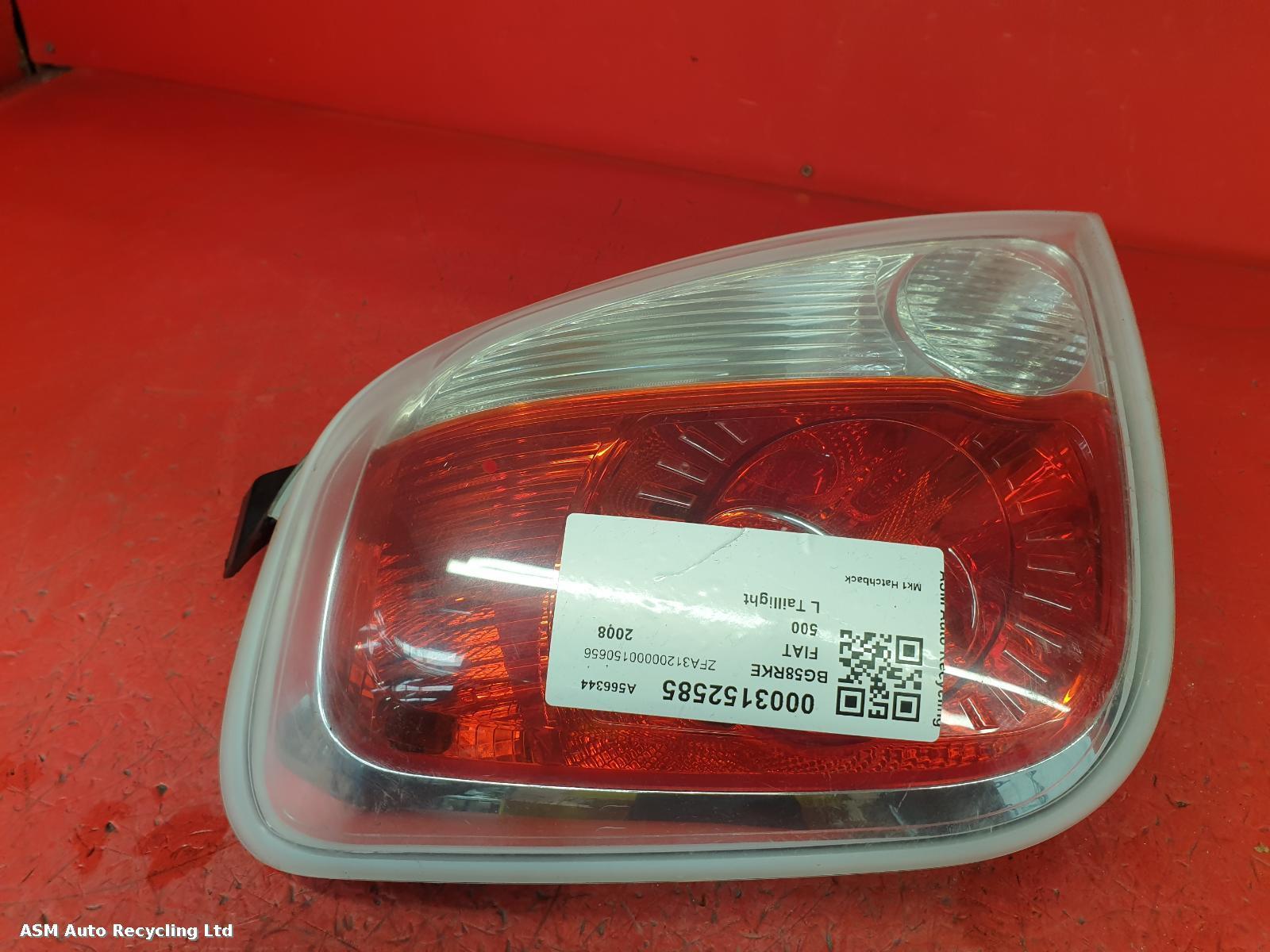 View Auto part L Taillight Fiat 500 2008