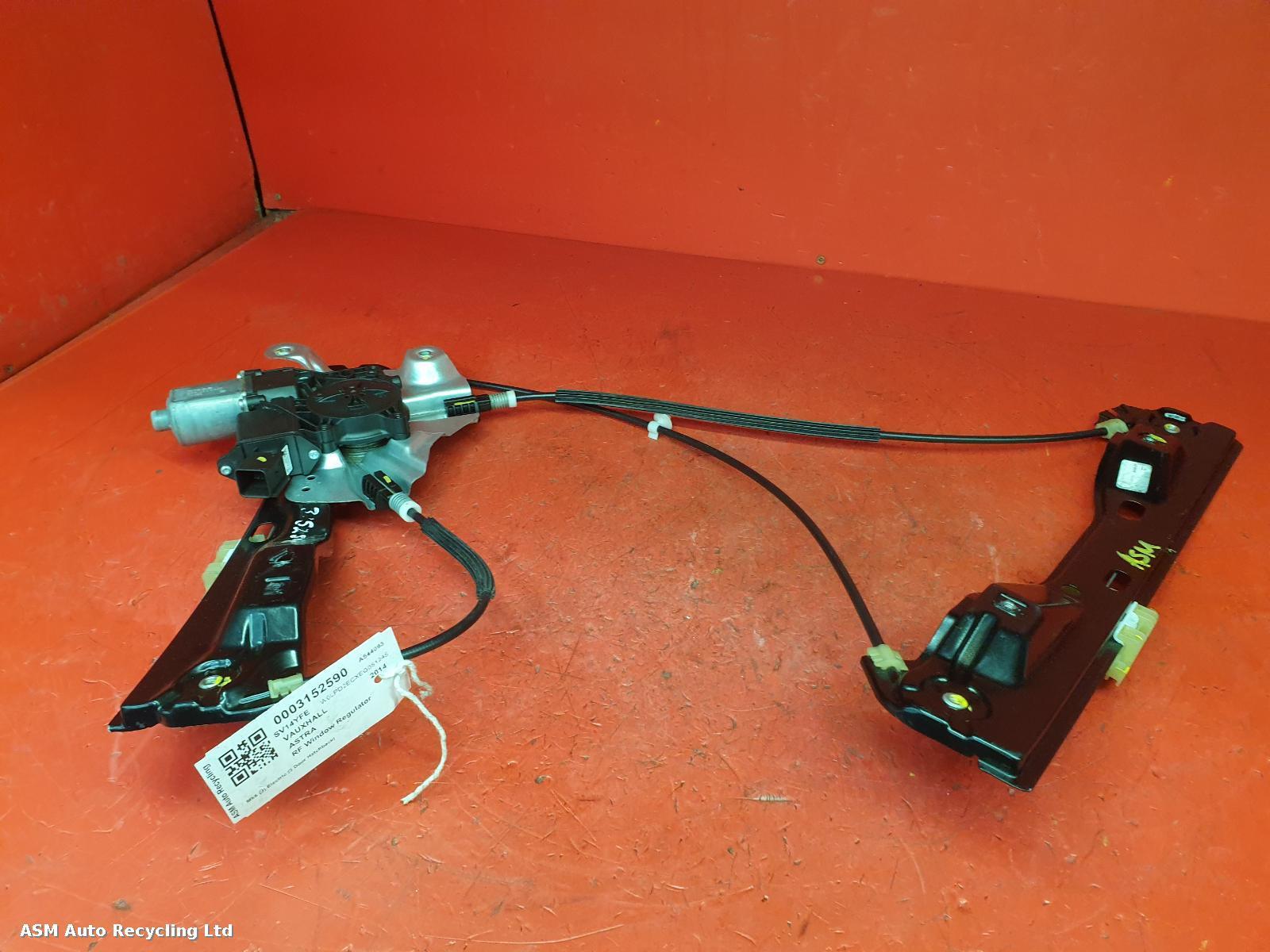 View Auto part RF Window Regulator Vauxhall Astra 2014
