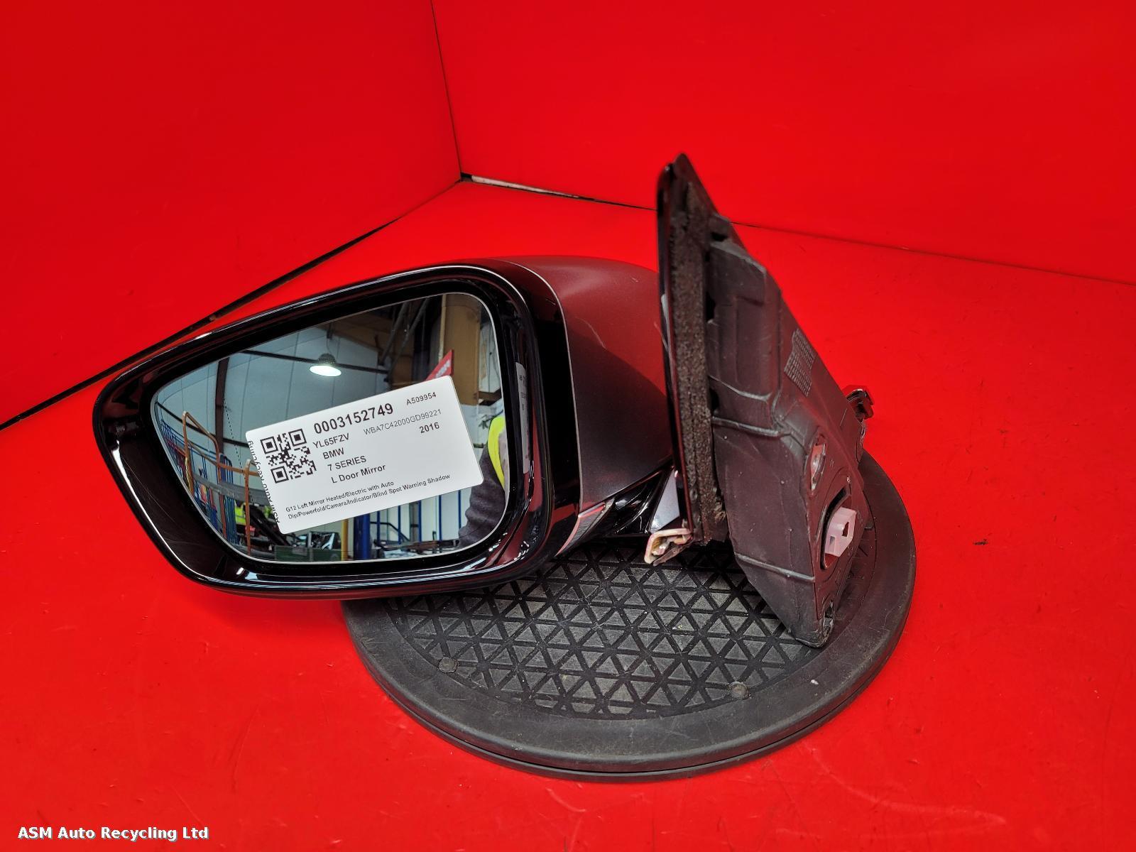 View Auto part L Door Mirror Bmw 7 Series 2016