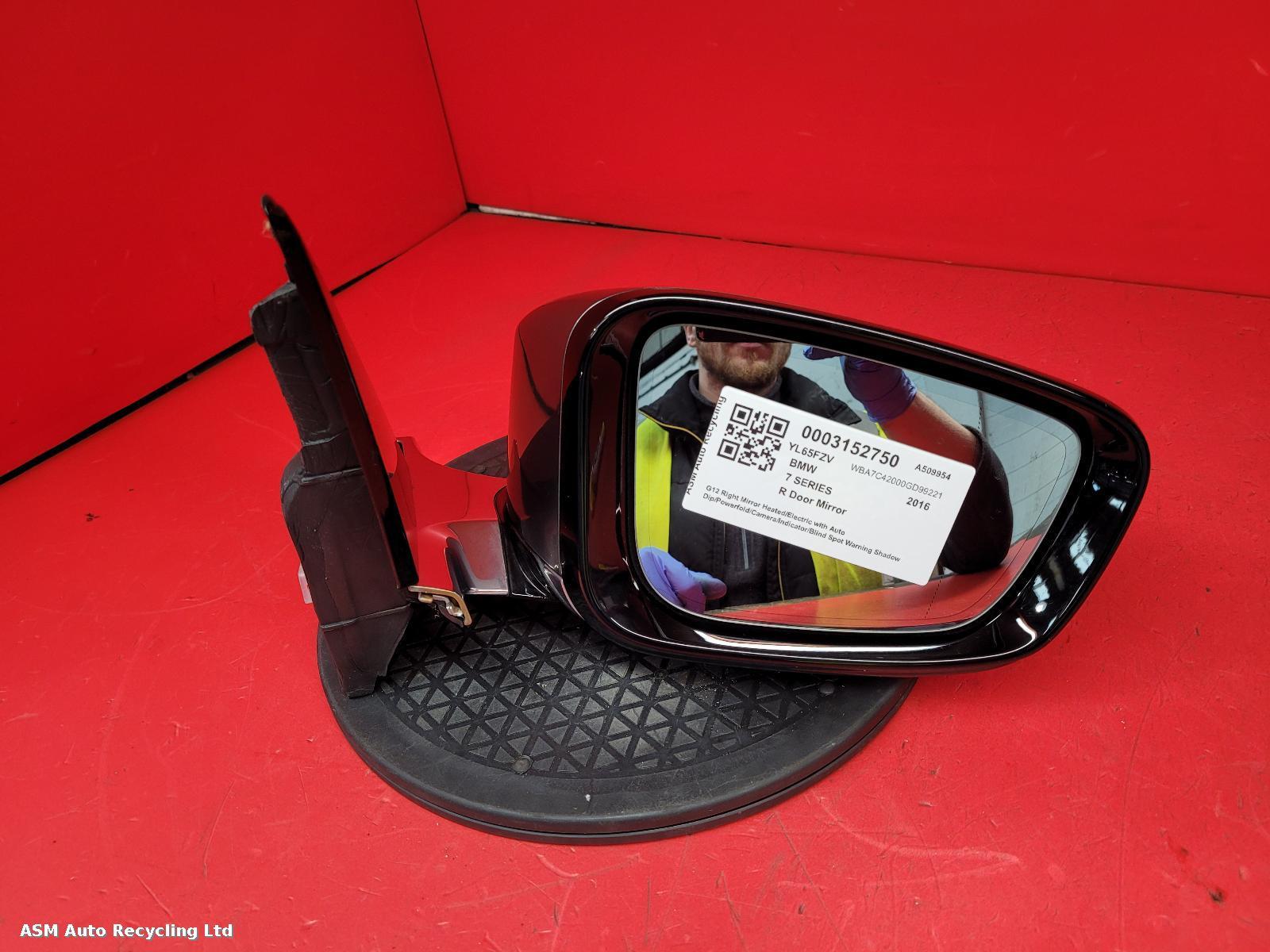 View Auto part R Door Mirror Bmw 7 Series 2016