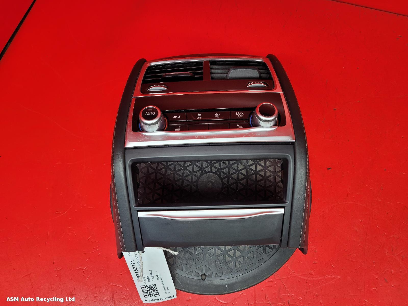 View Auto part Heater/AC Controller Bmw 7 Series 2016