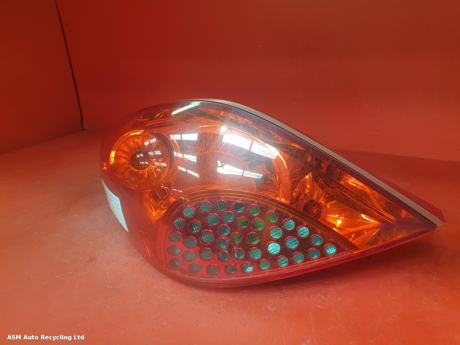 View Auto part L Taillight Peugeot 207 2009