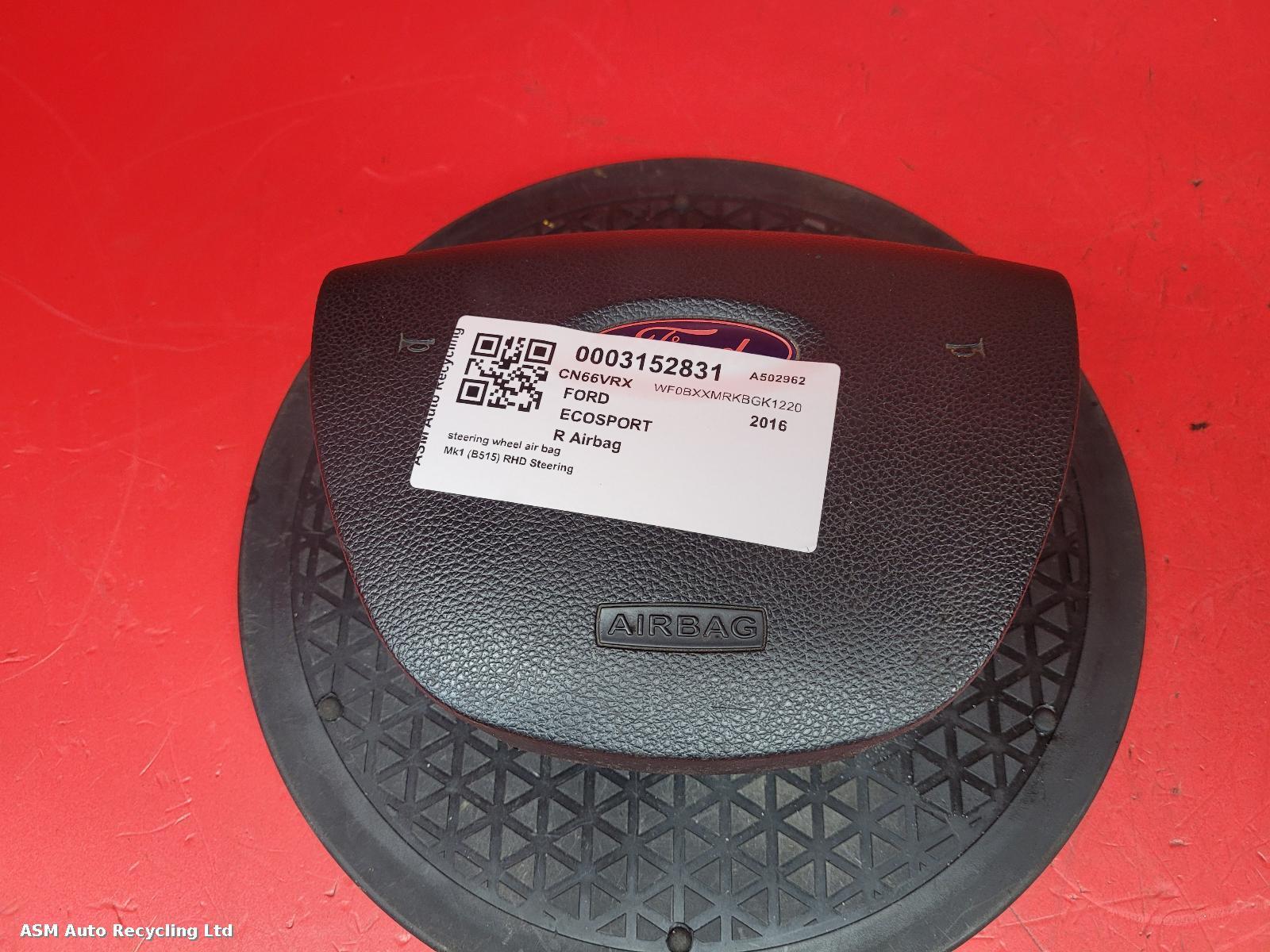 View Auto part R Air Bag Ford Ecosport 2016