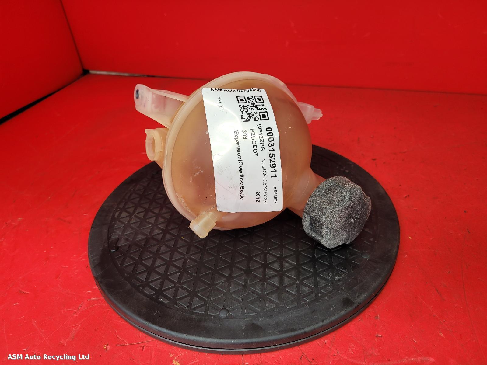 View Auto part Overflow Bottle Peugeot 308 2012