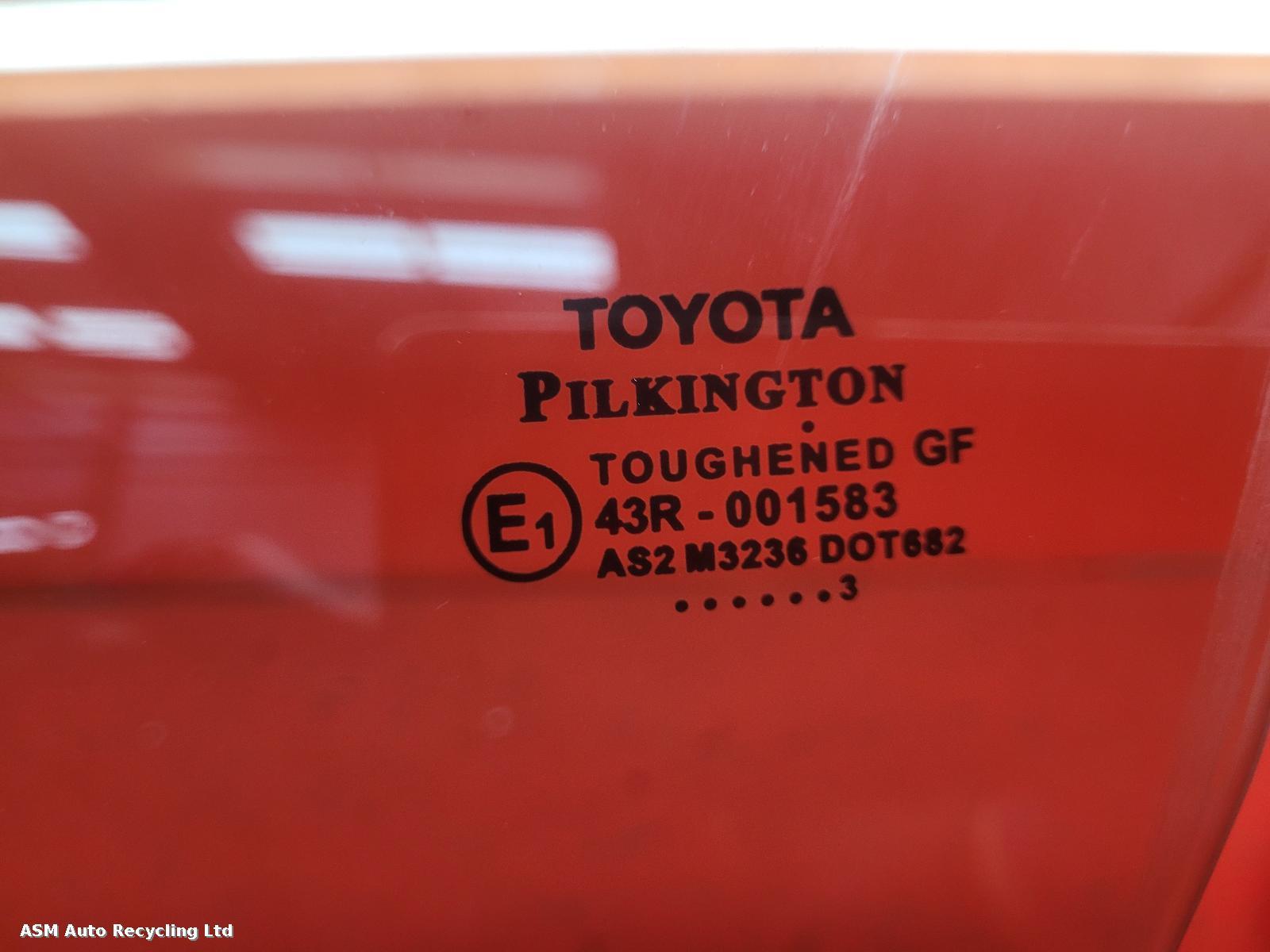 View Auto part LF Door Window Toyota Yaris 2013