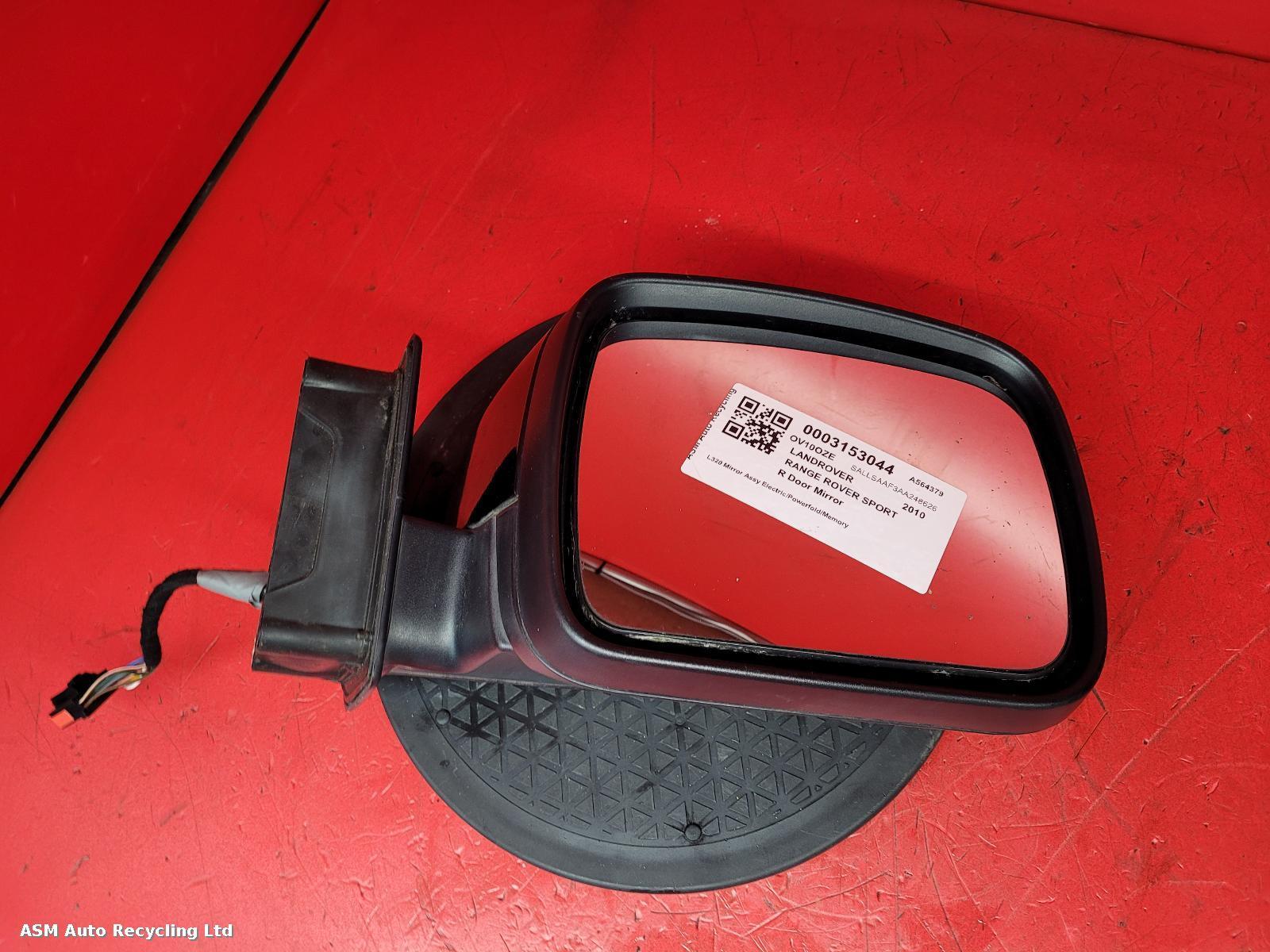 View Auto part R Door Mirror Land Rover Range Rover Sport 2010