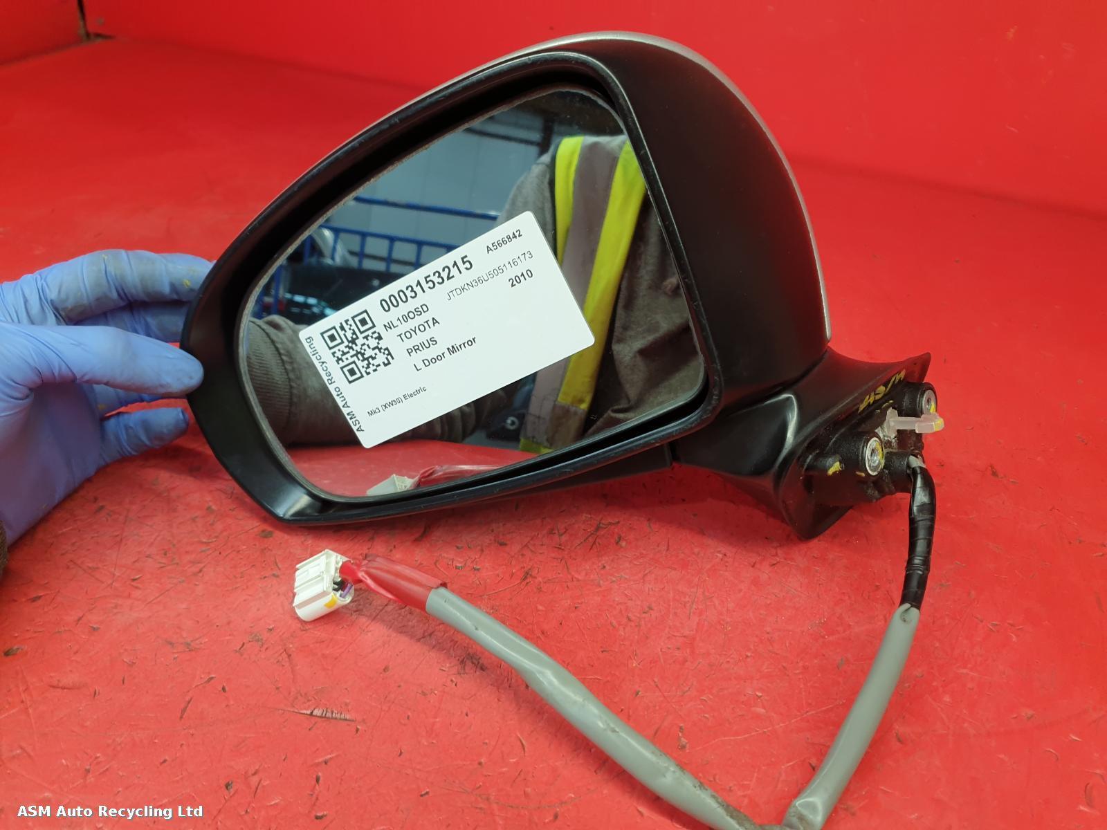 View Auto part L Door Mirror Toyota Prius 2010