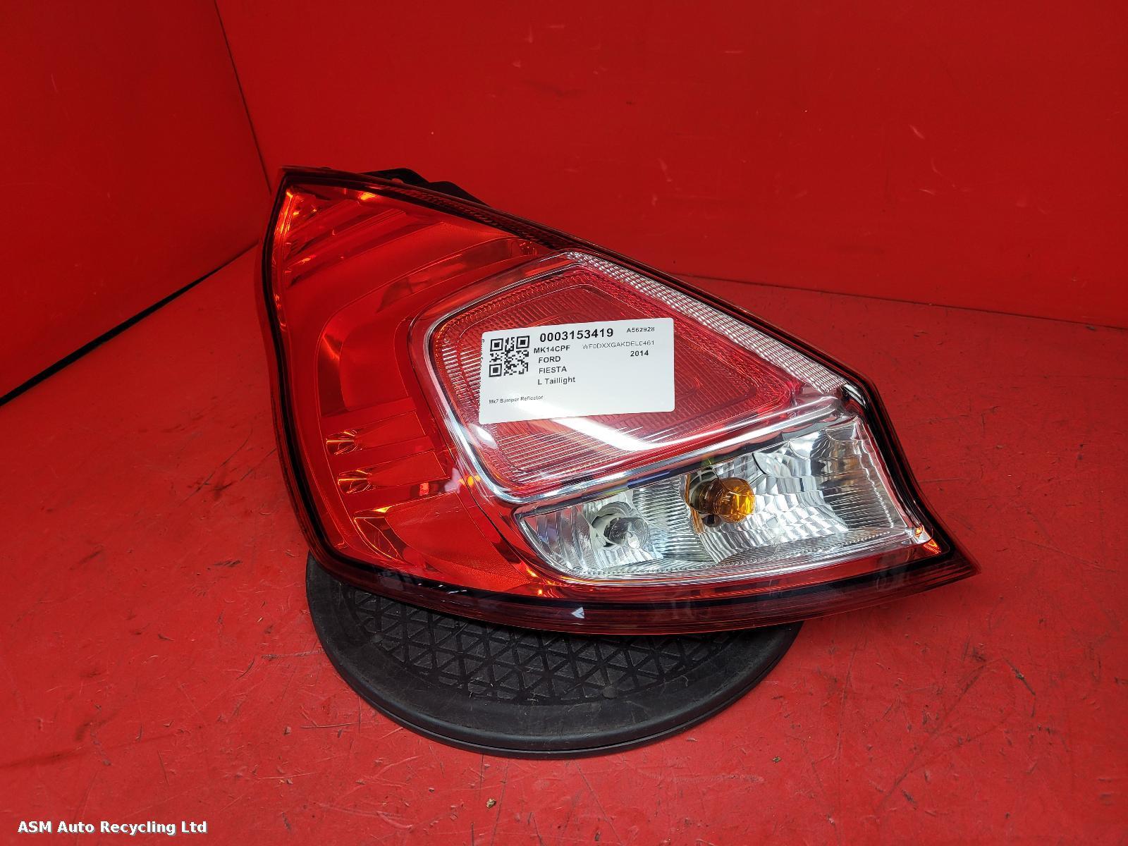 View Auto part L Taillight Ford Fiesta 2014