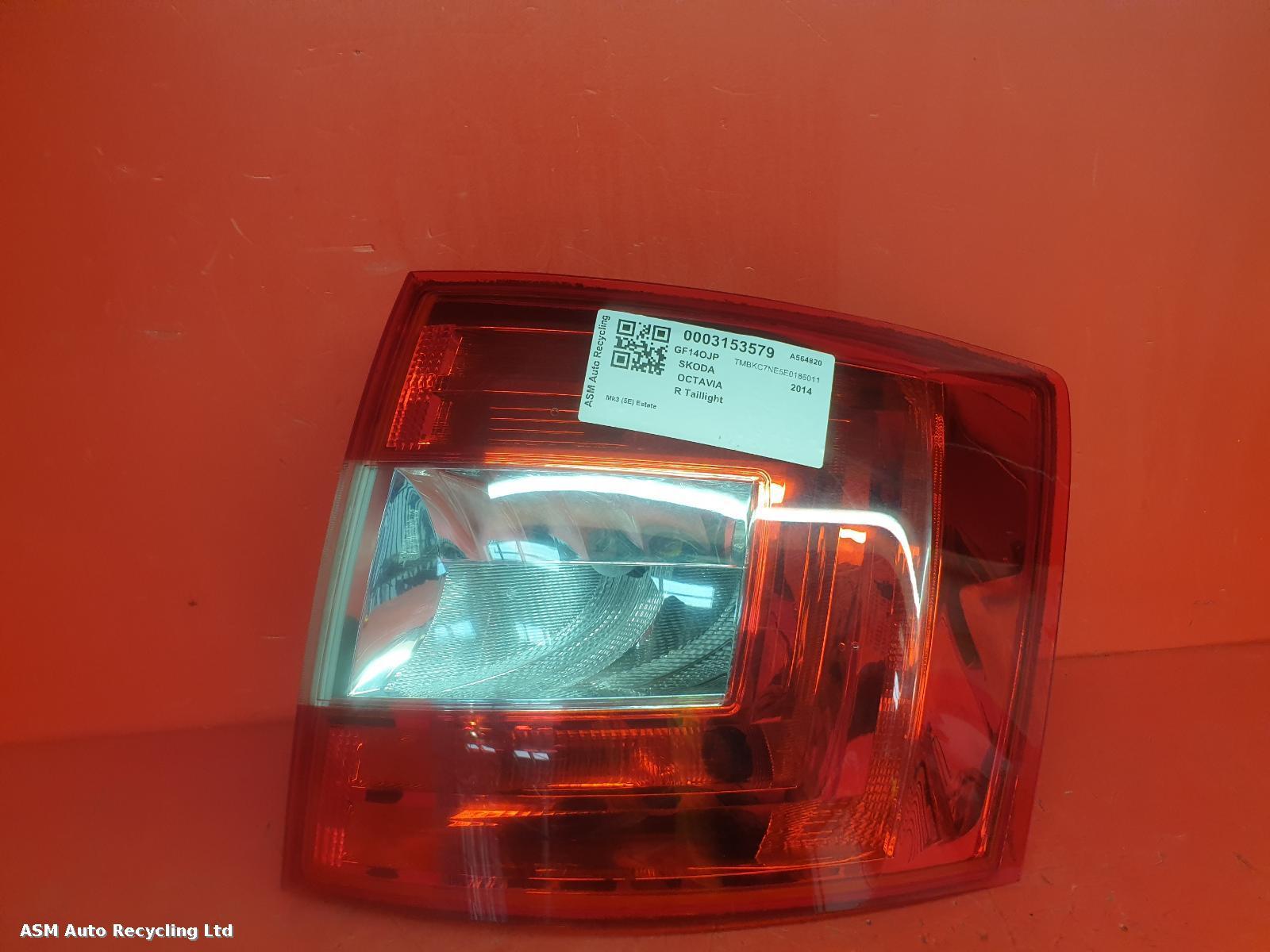 View Auto part R Taillight Skoda Octavia 2014
