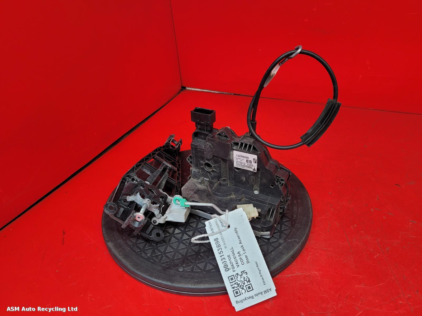View Auto part Door Lock Assembly Vauxhall Corsa 2012