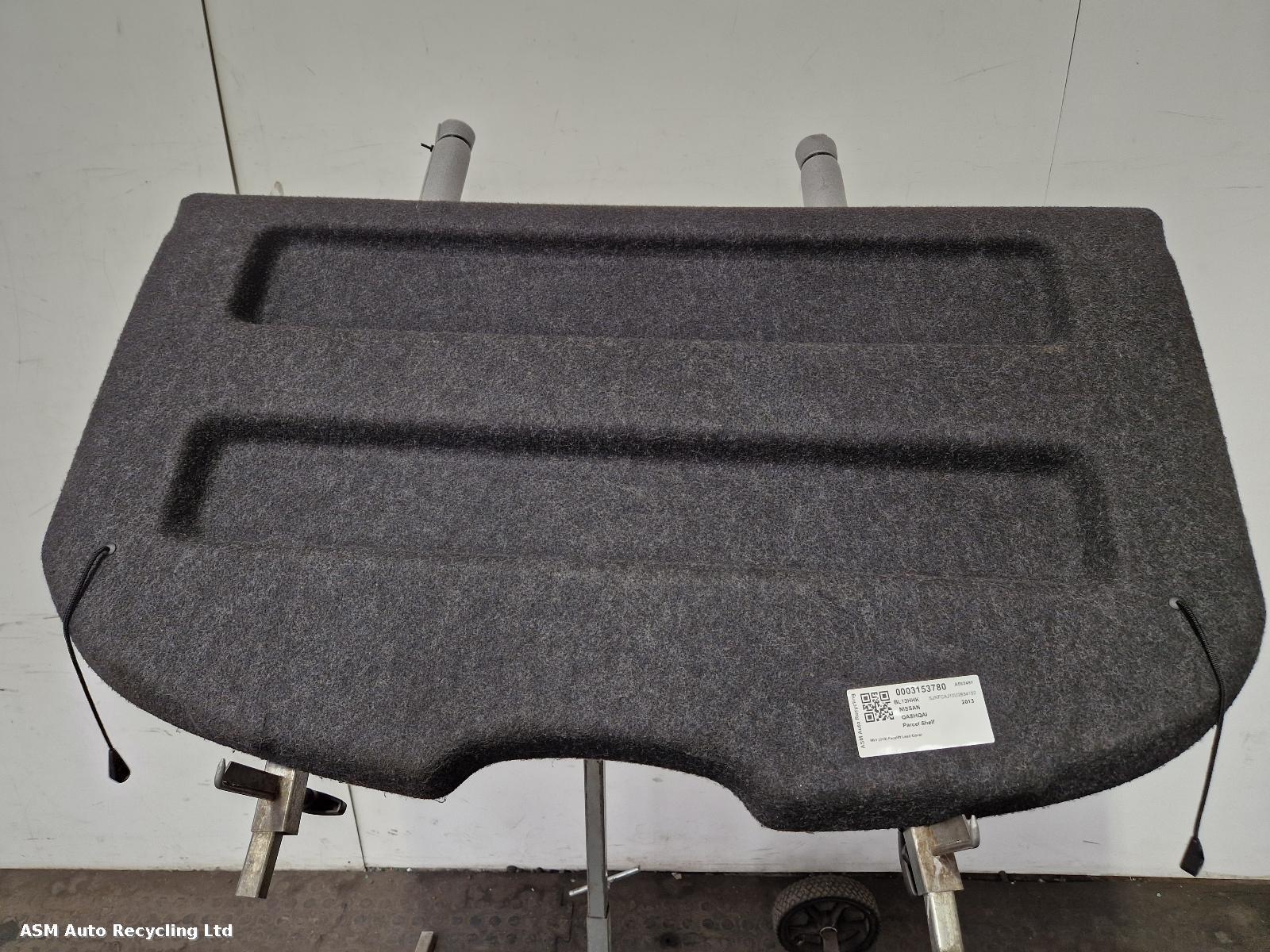 View Auto part Parcel Shelf Nissan Qashqai 2013