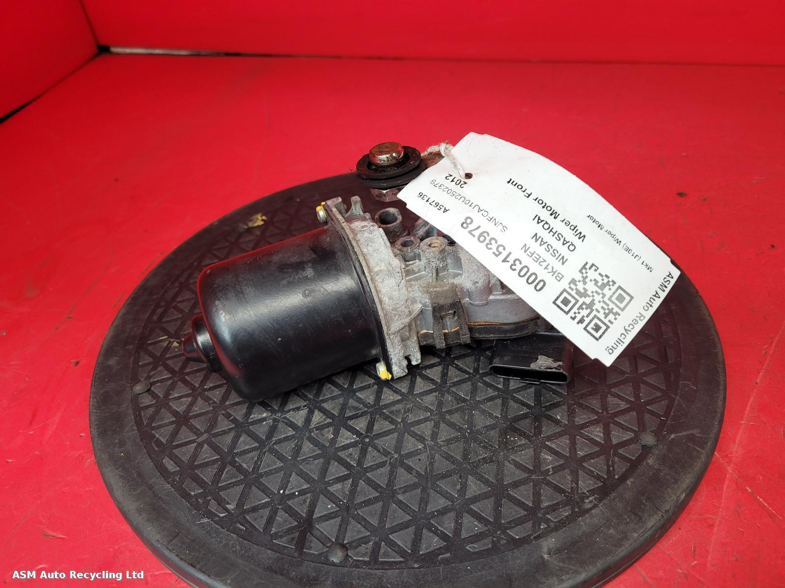 View Auto part Wiper Motor Front Nissan Qashqai 2012