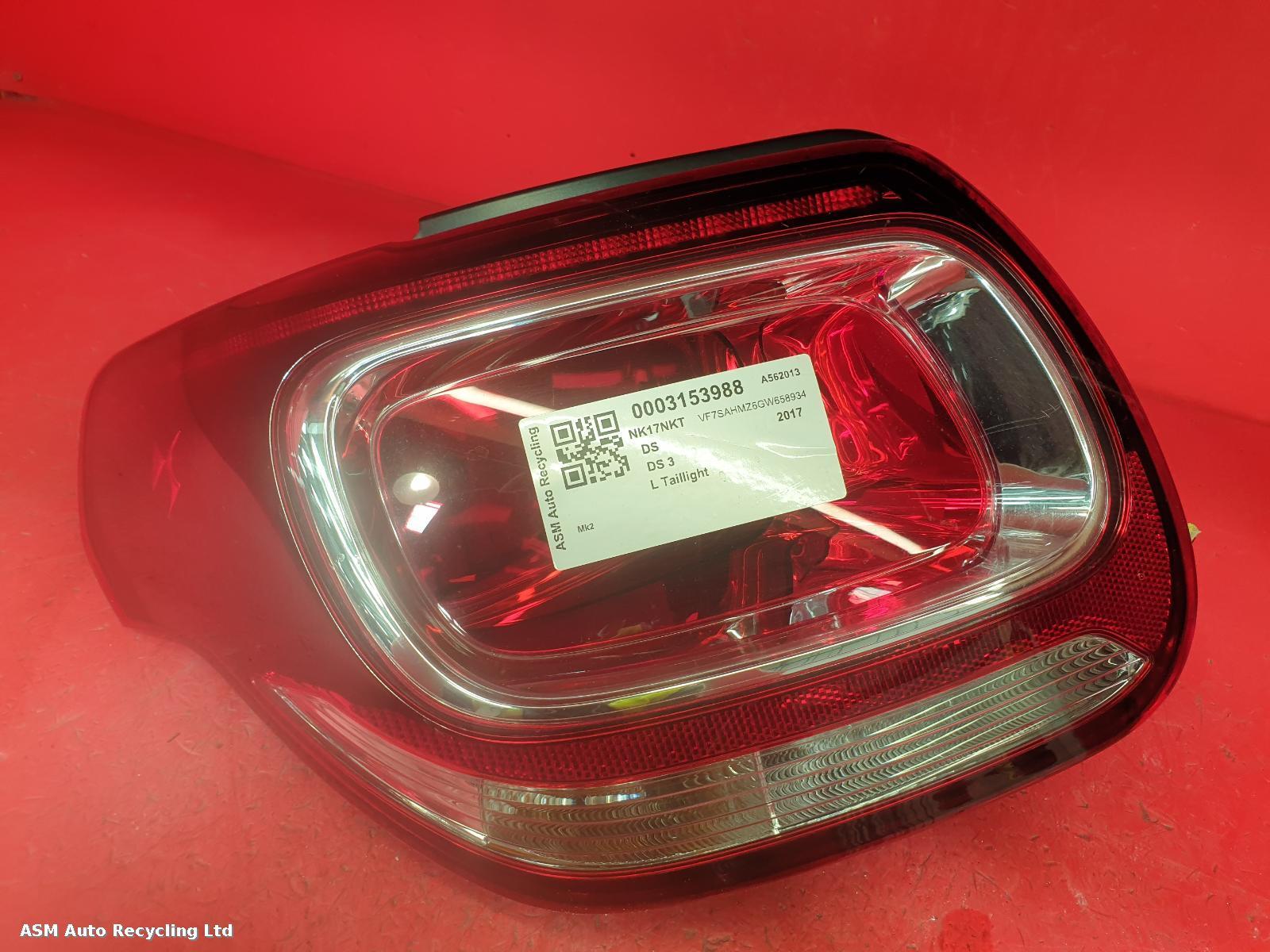 View Auto part L Taillight Ds Ds 3 2017