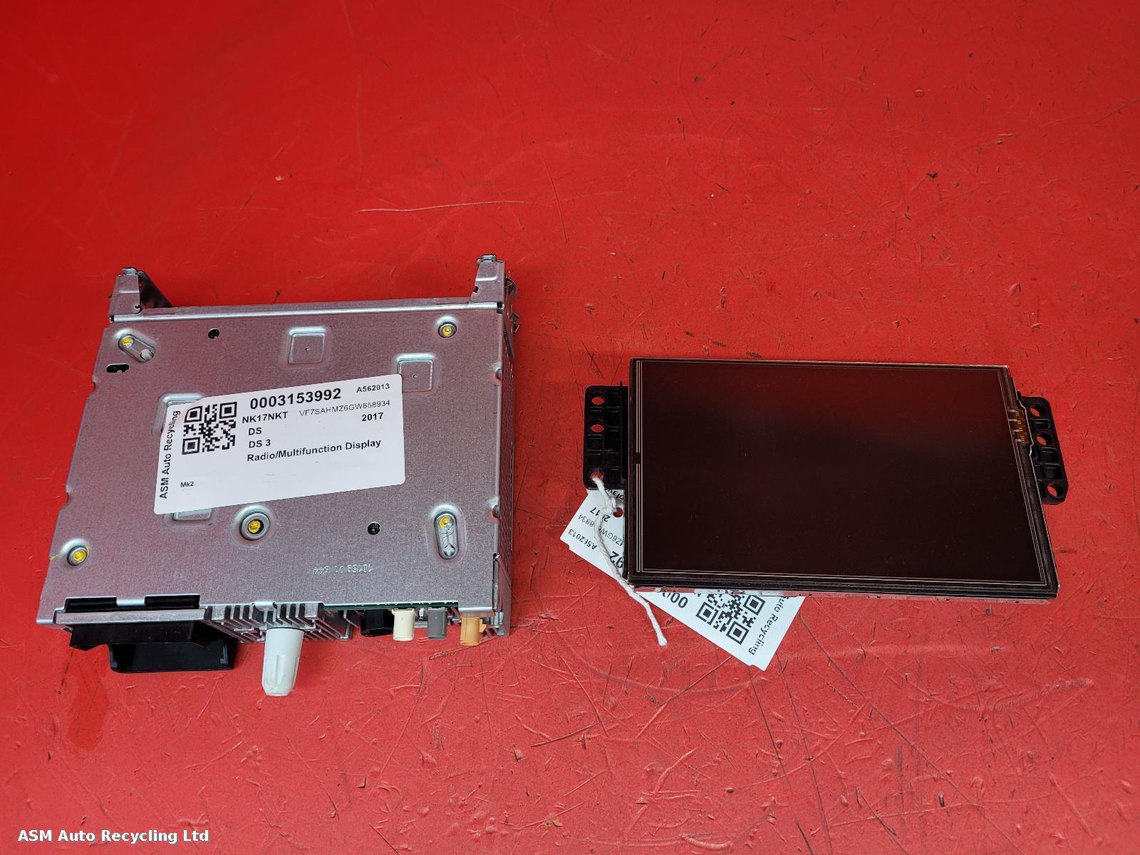 View Auto part Radio Display Ds Ds 3 2017