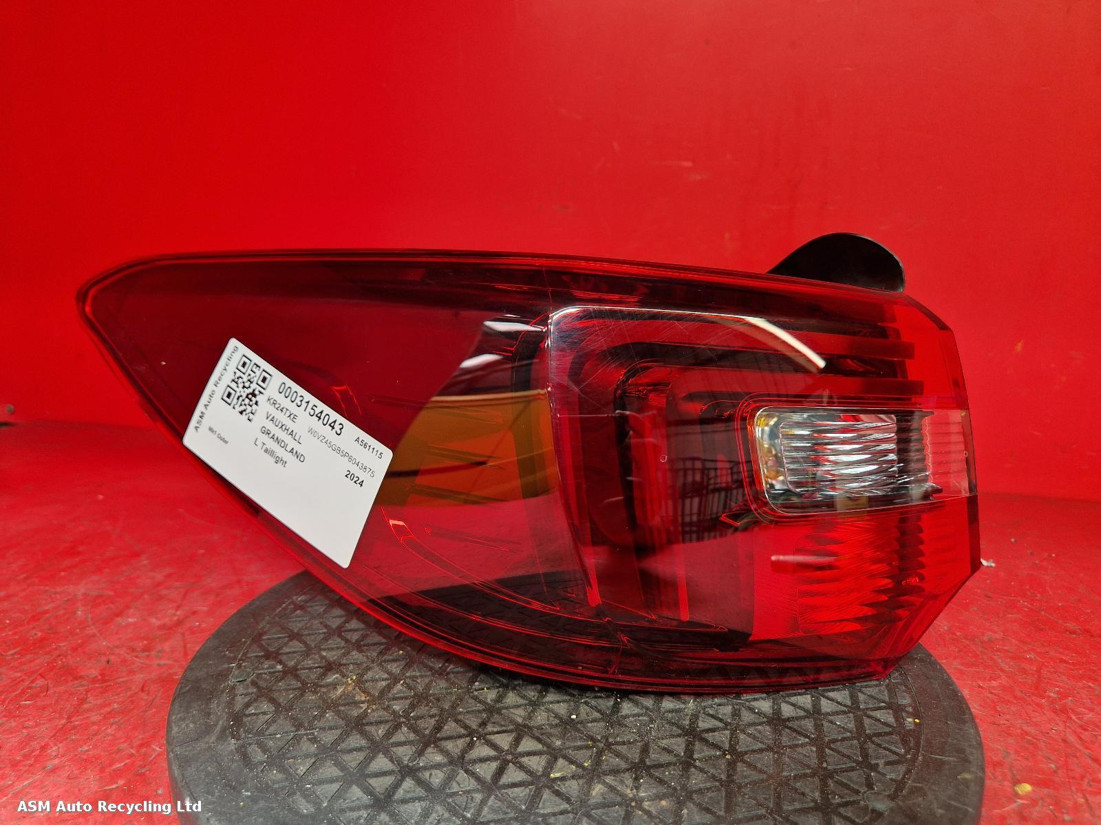 View Auto part L Taillight Vauxhall Grandland 2024