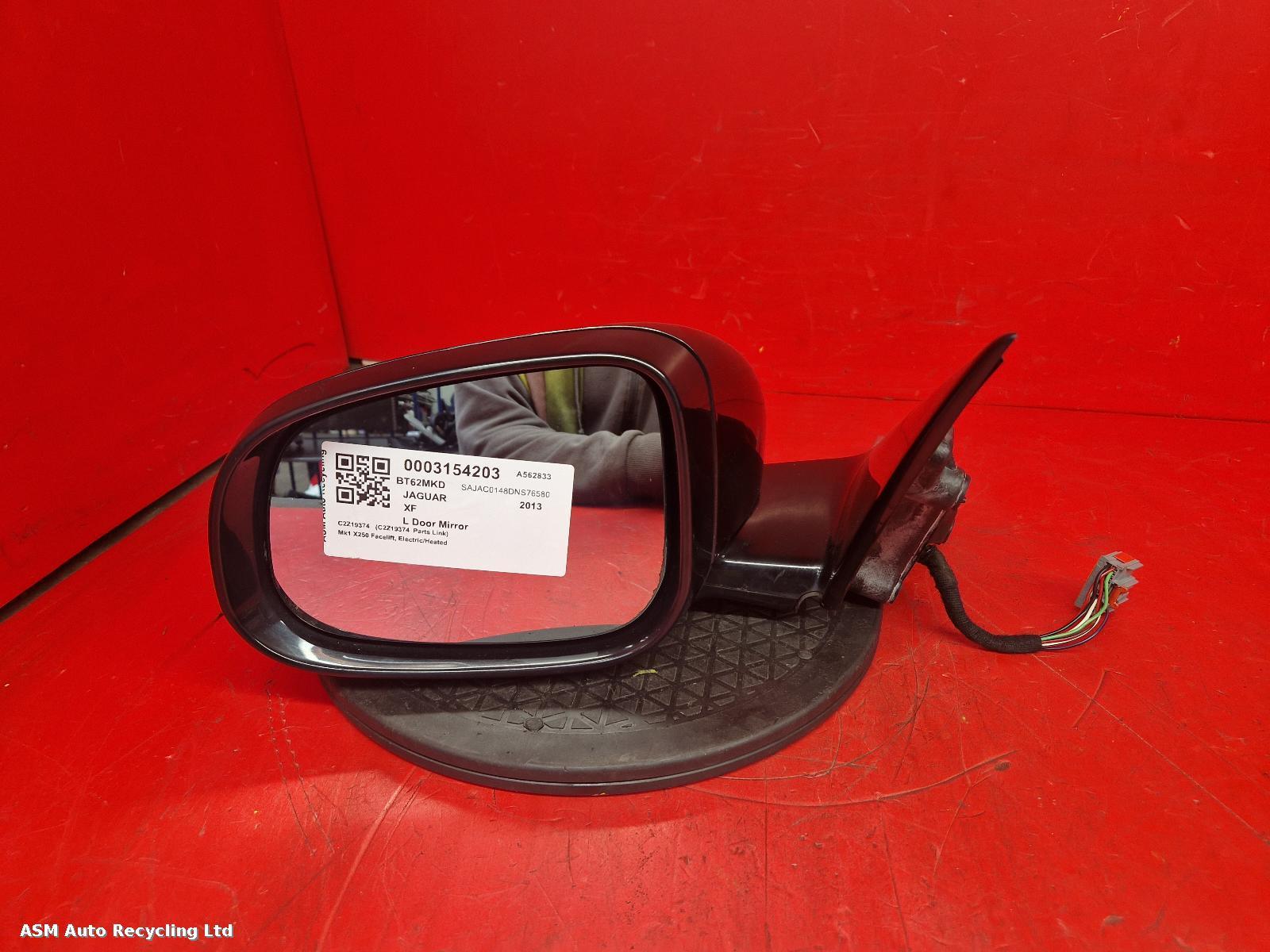 View Auto part L Door Mirror Jaguar Xf 2013