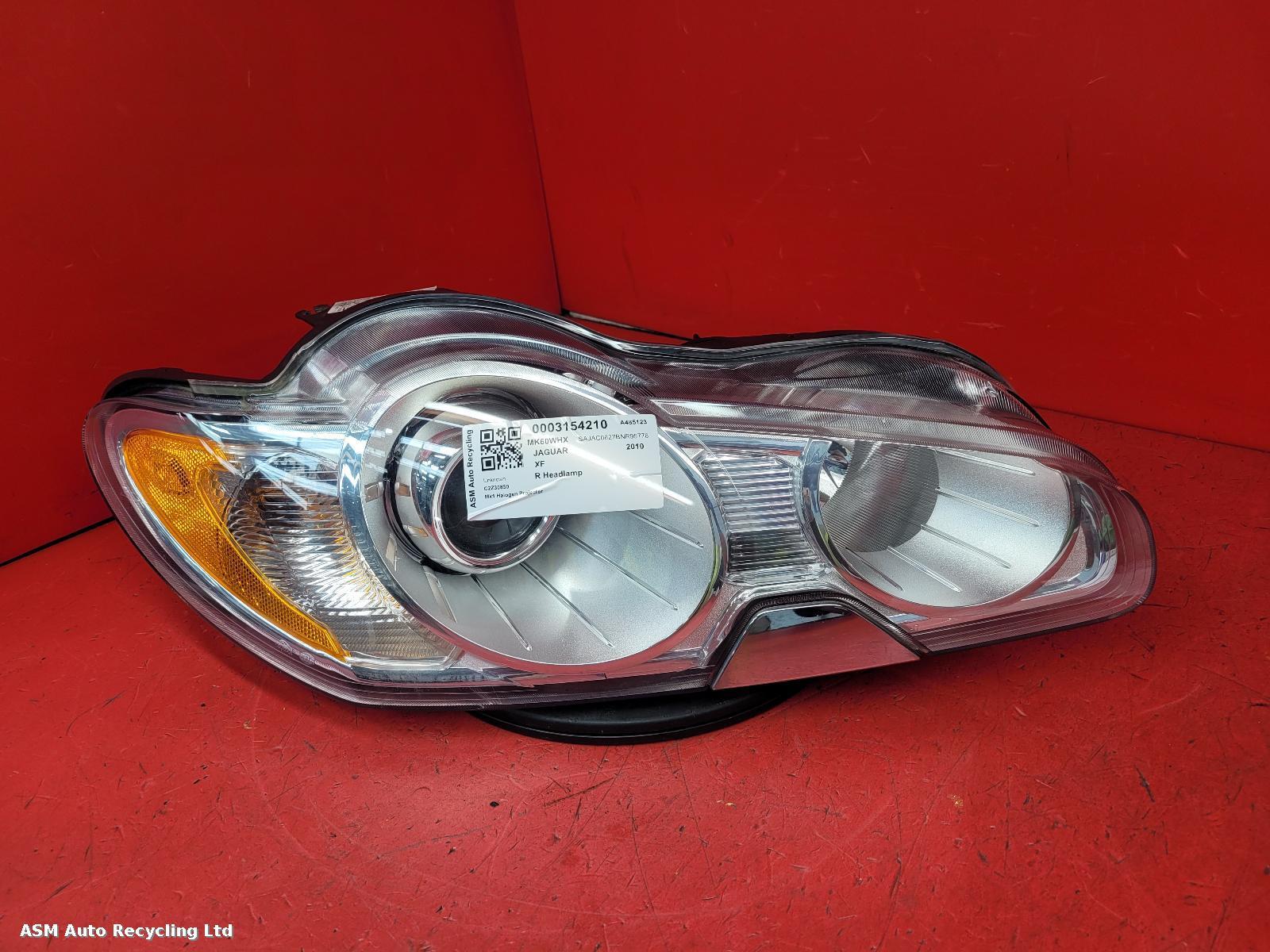View Auto part R Headlamp Jaguar Xf 2010