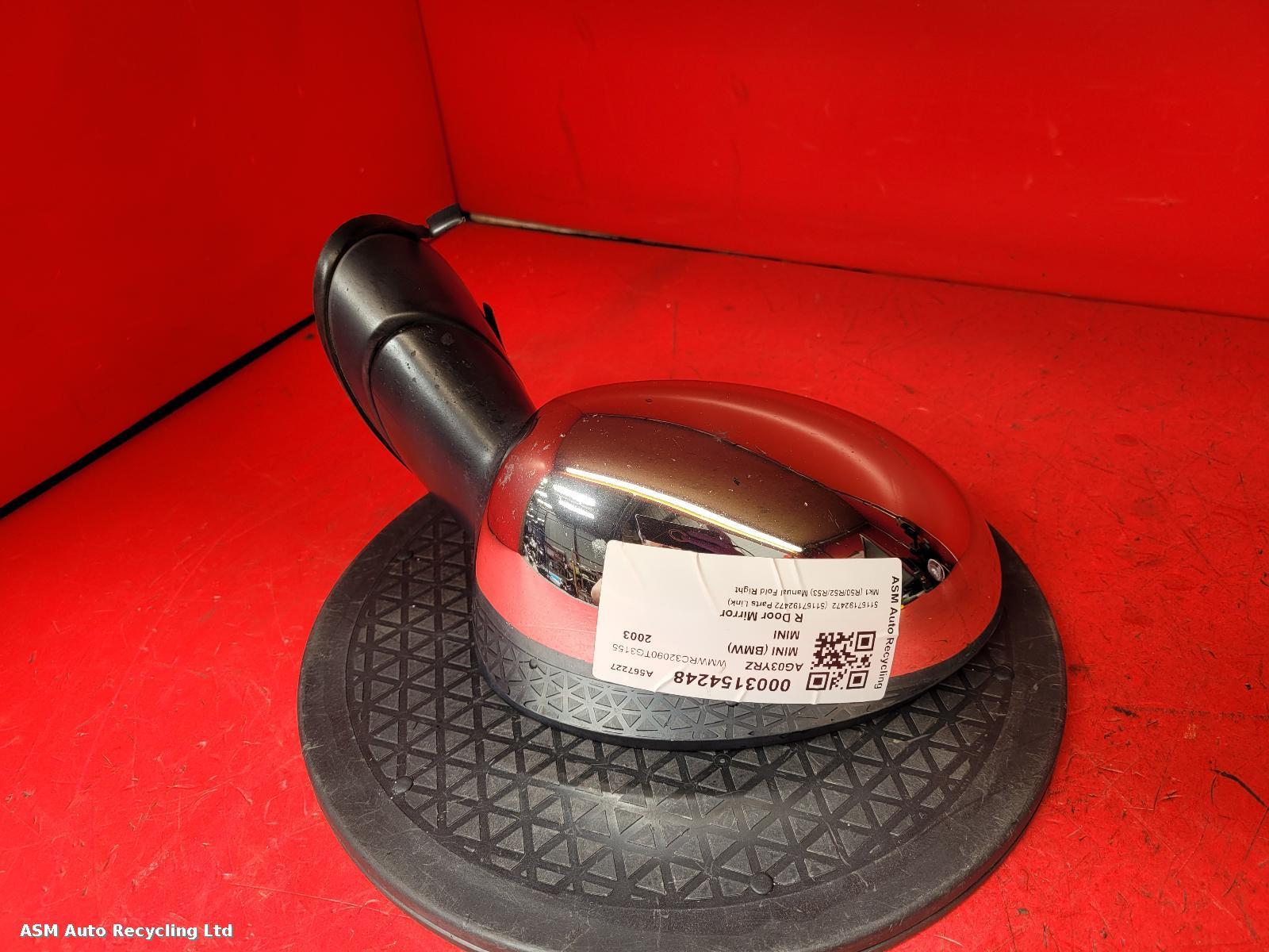 View Auto part R Door Mirror Mini (bmw) Mini 2003