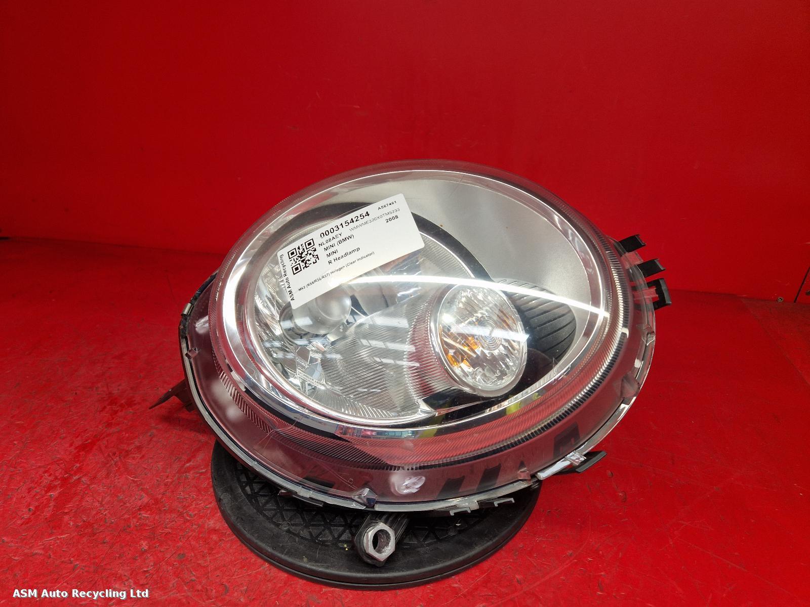 View Auto part R Headlamp Mini (bmw) Mini 2008