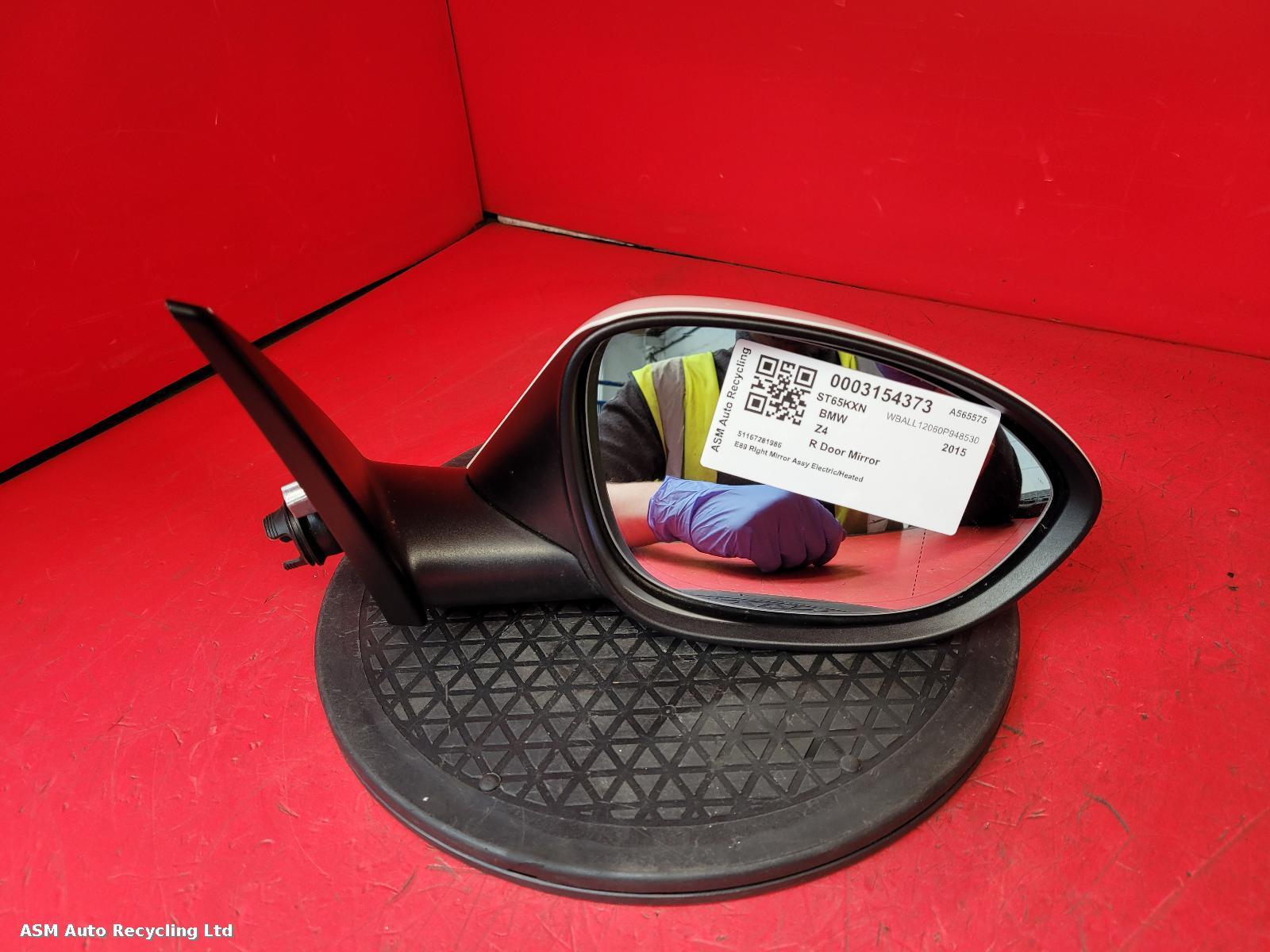 View Auto part R Door Mirror Bmw Z4 2015