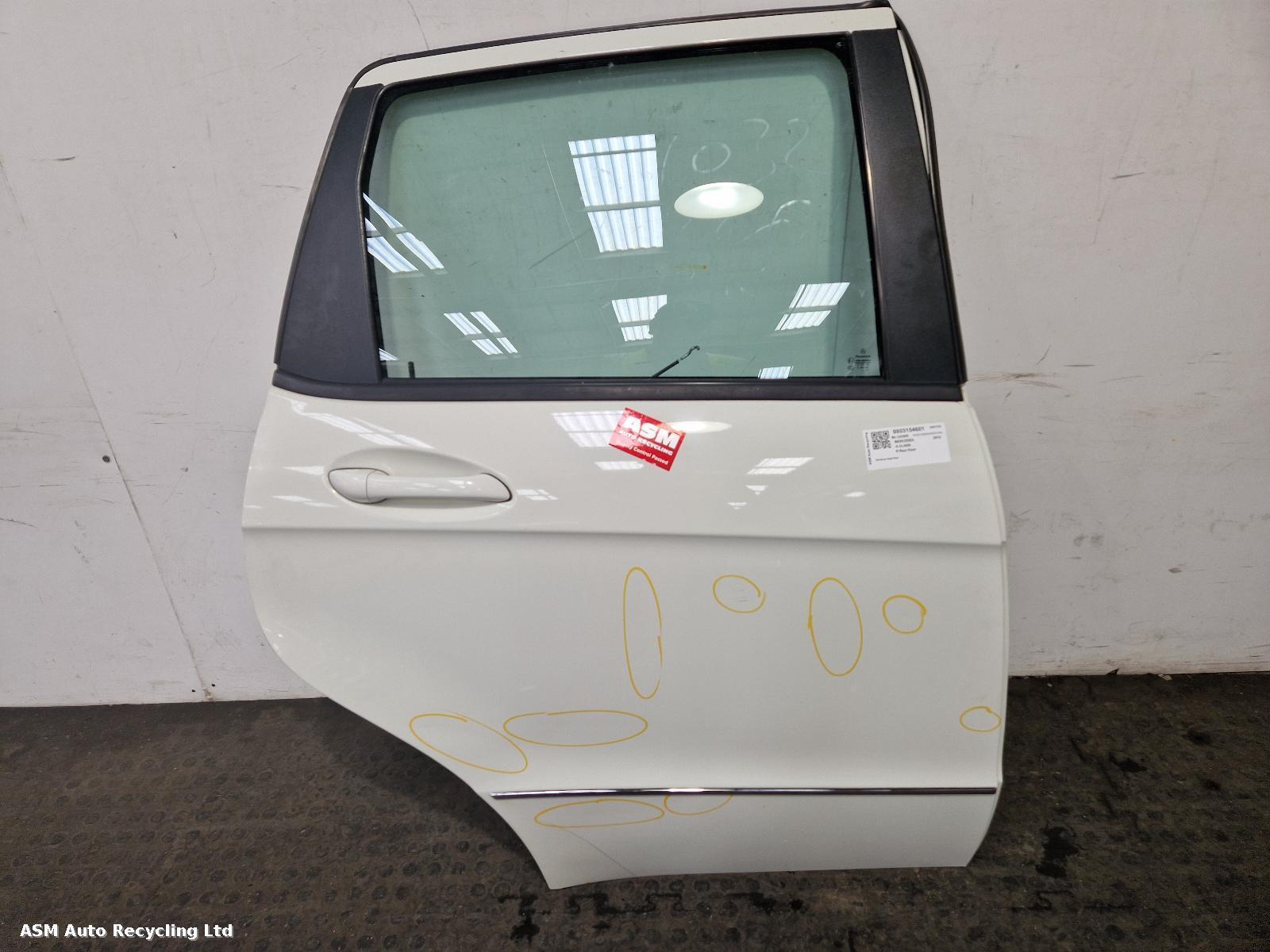 View Auto part R Rear Door Mercedes A Class 2012