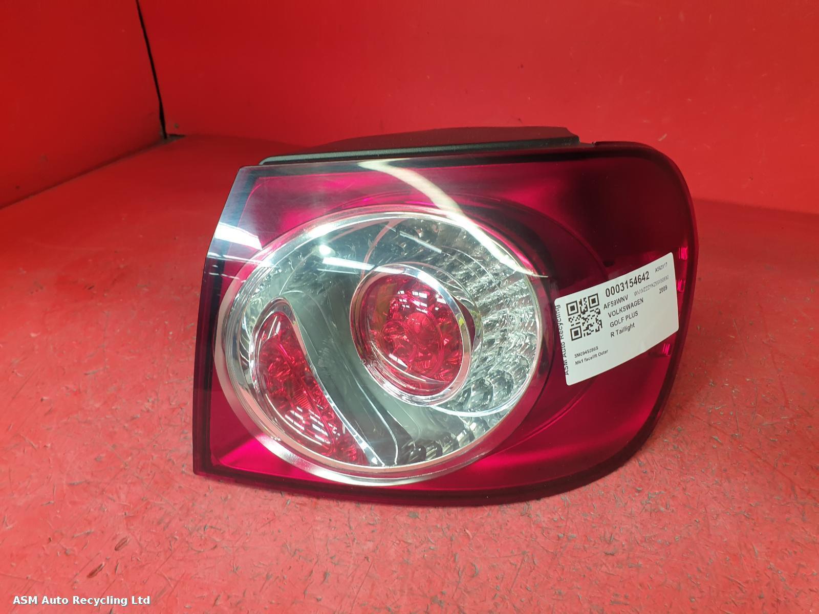 View Auto part R Taillight Volkswagen Golf Plus 2009