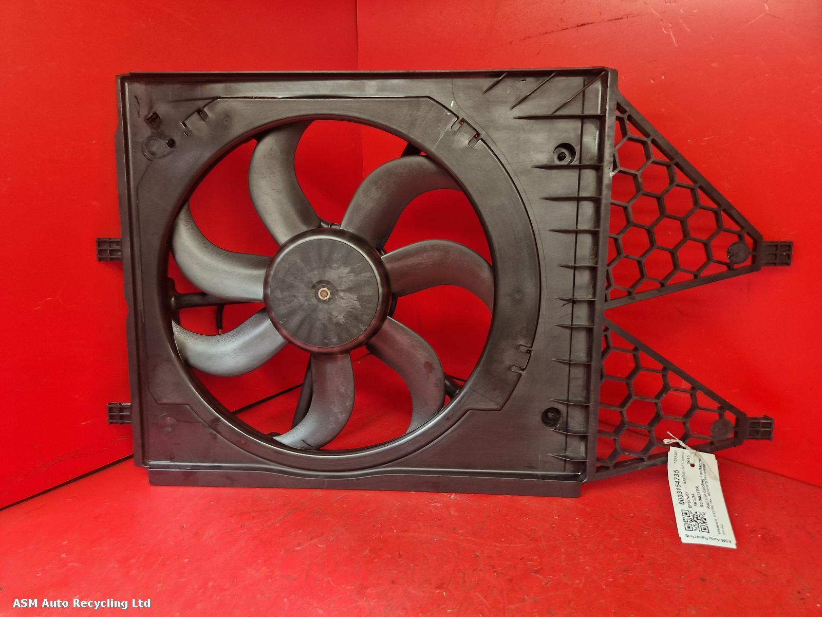 View Auto part Engine Cooling Motor Skoda Roomster 2015