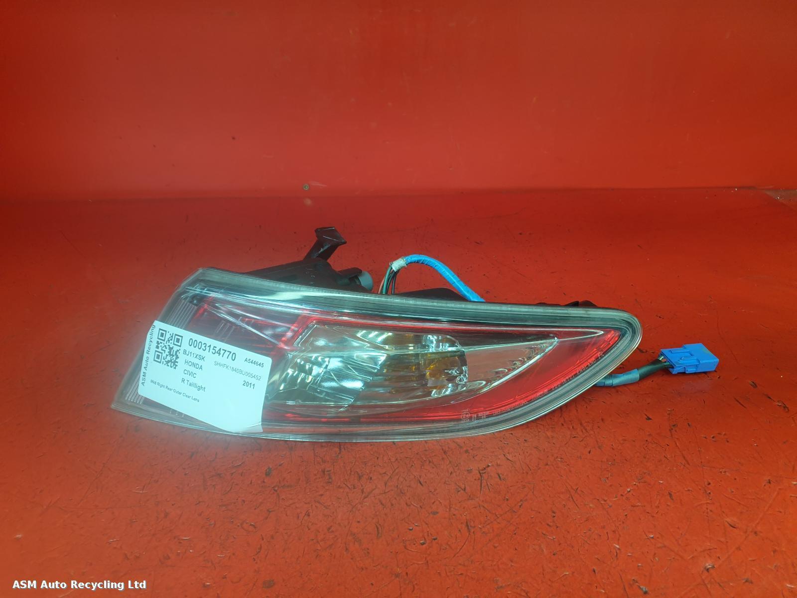 View Auto part R Taillight Honda Civic 2011