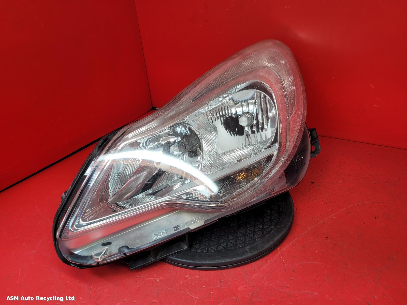 View Auto part L Headlamp Vauxhall Corsa 2012