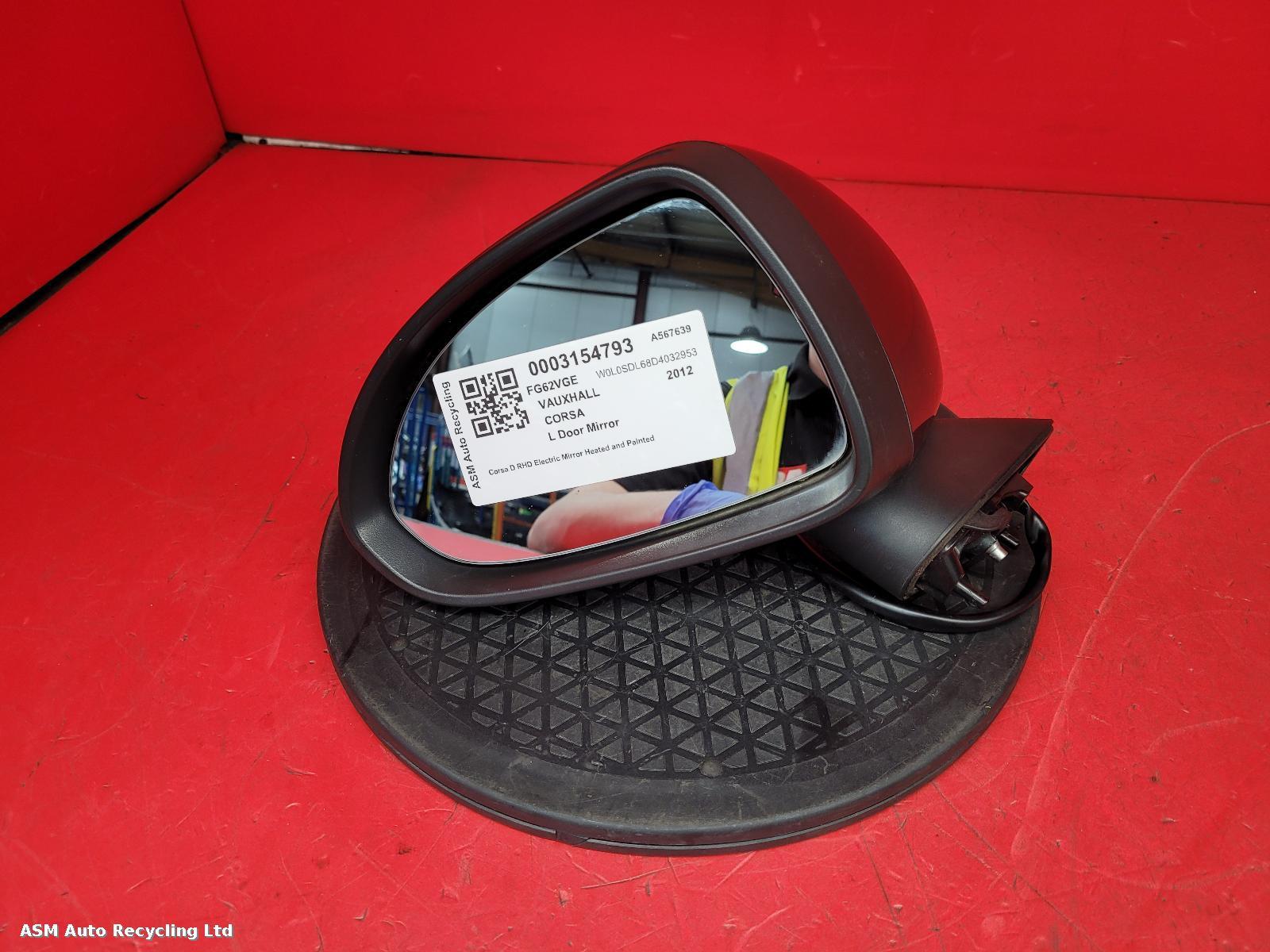 View Auto part L Door Mirror Vauxhall Corsa 2012