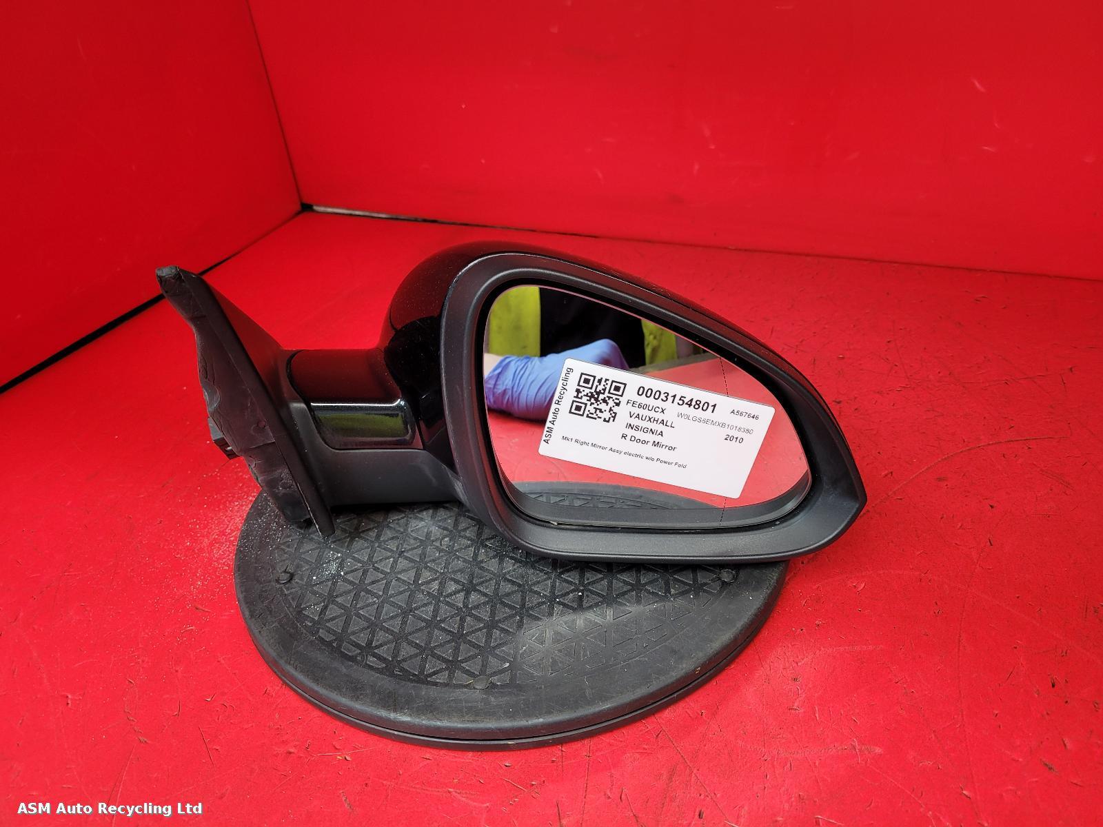 View Auto part R Door Mirror Vauxhall Insignia 2010