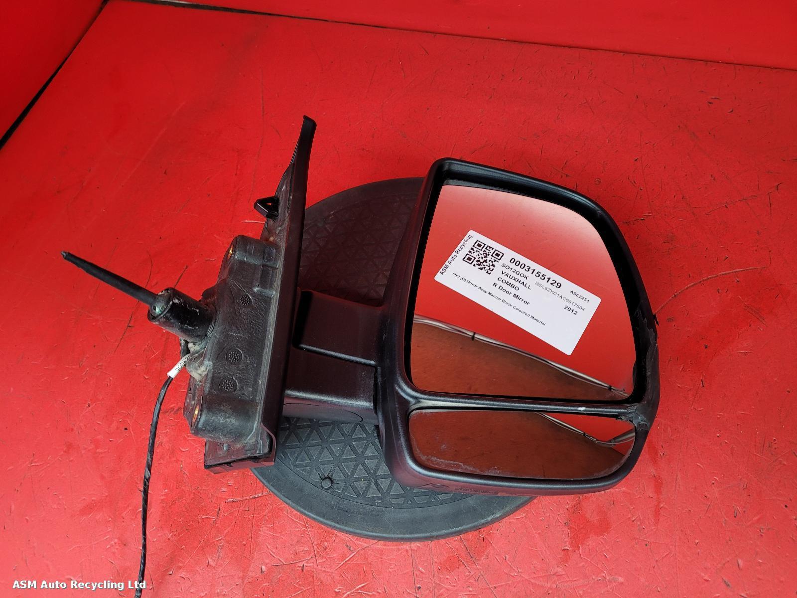 View Auto part R Door Mirror Vauxhall Combo 2012