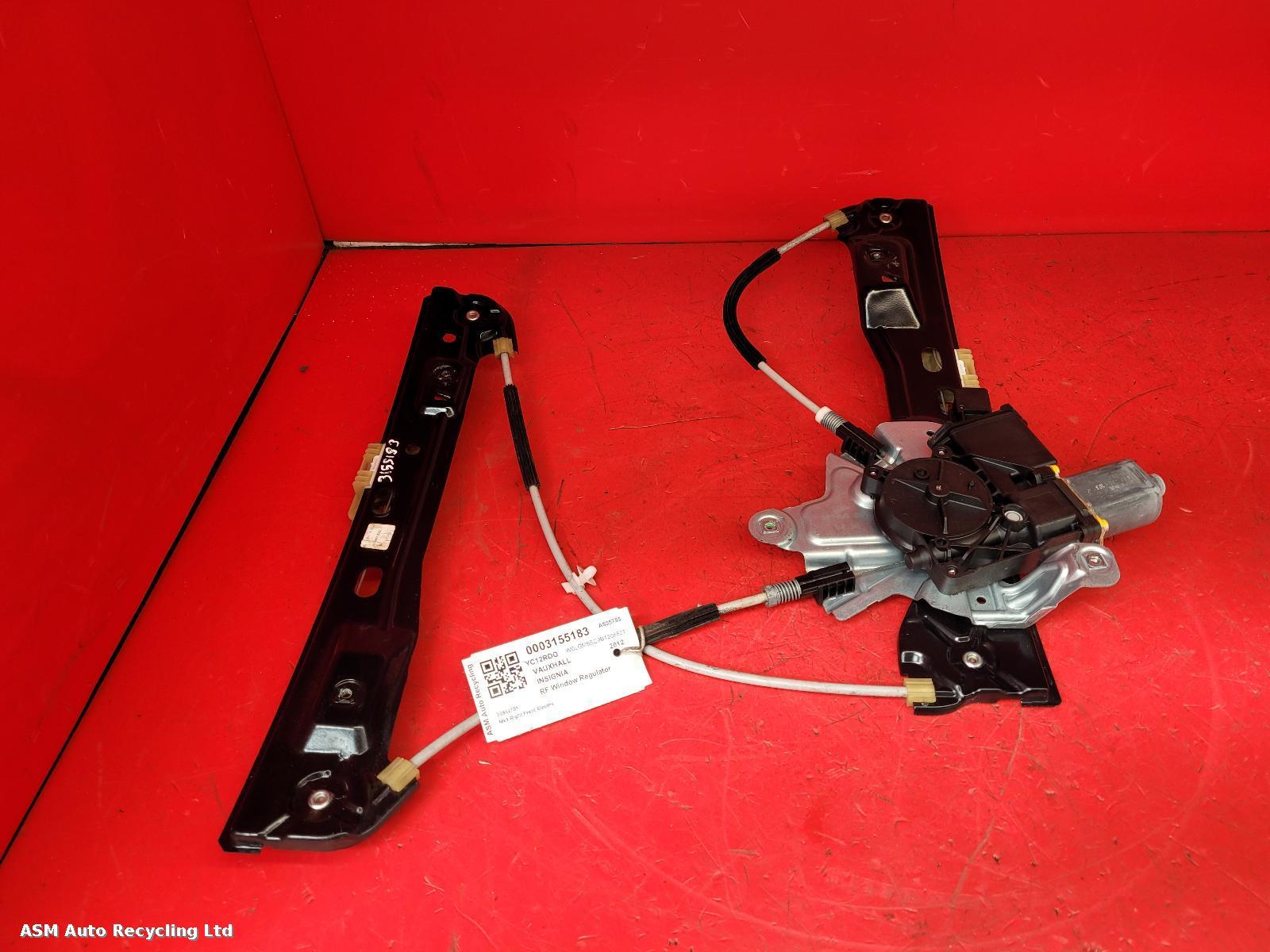 View Auto part RF Window Regulator Vauxhall Insignia 2012