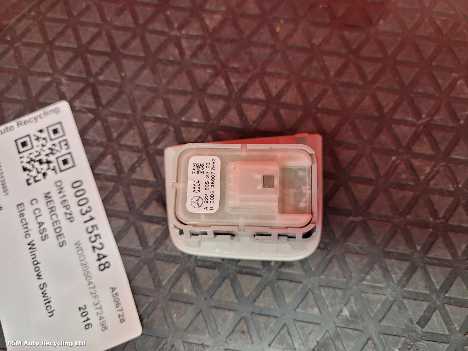View Auto part Elect. Window Switch Mercedes C Class 2016
