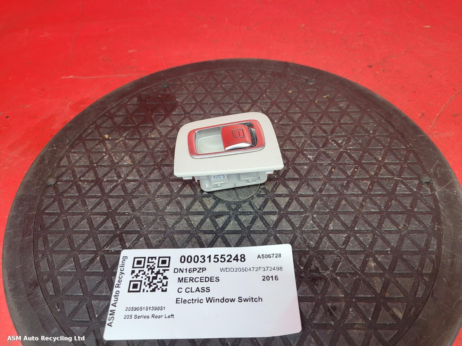 View Auto part Elect. Window Switch Mercedes C Class 2016