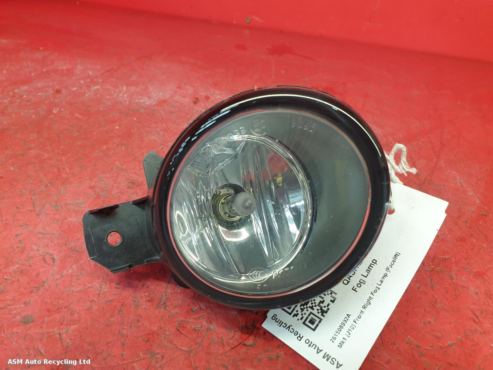 View Auto part Fog Lamp Nissan Qashqai 2013