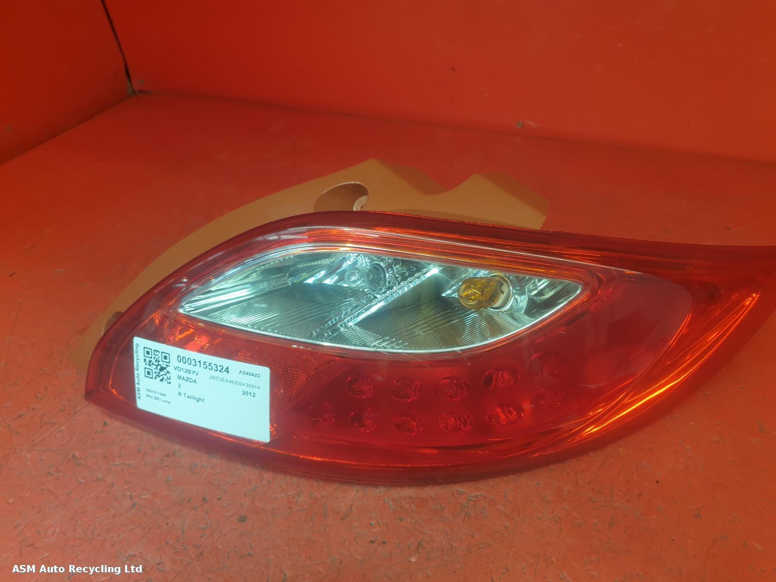 View Auto part R Taillight Mazda 2  2012
