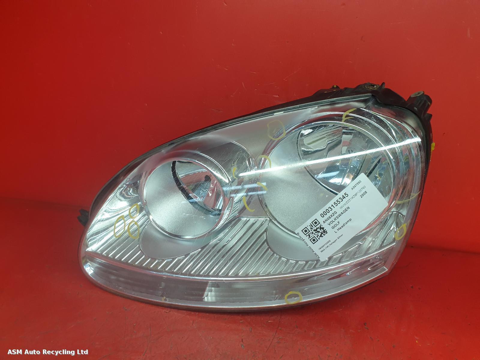 View Auto part L Headlamp Volkswagen Golf 2008