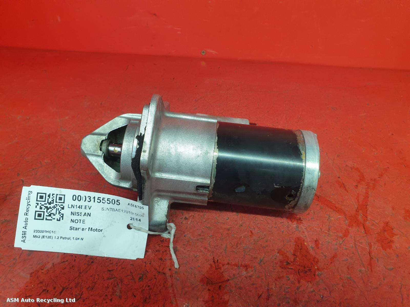 View Auto part Starter Motor Nissan Note 2014