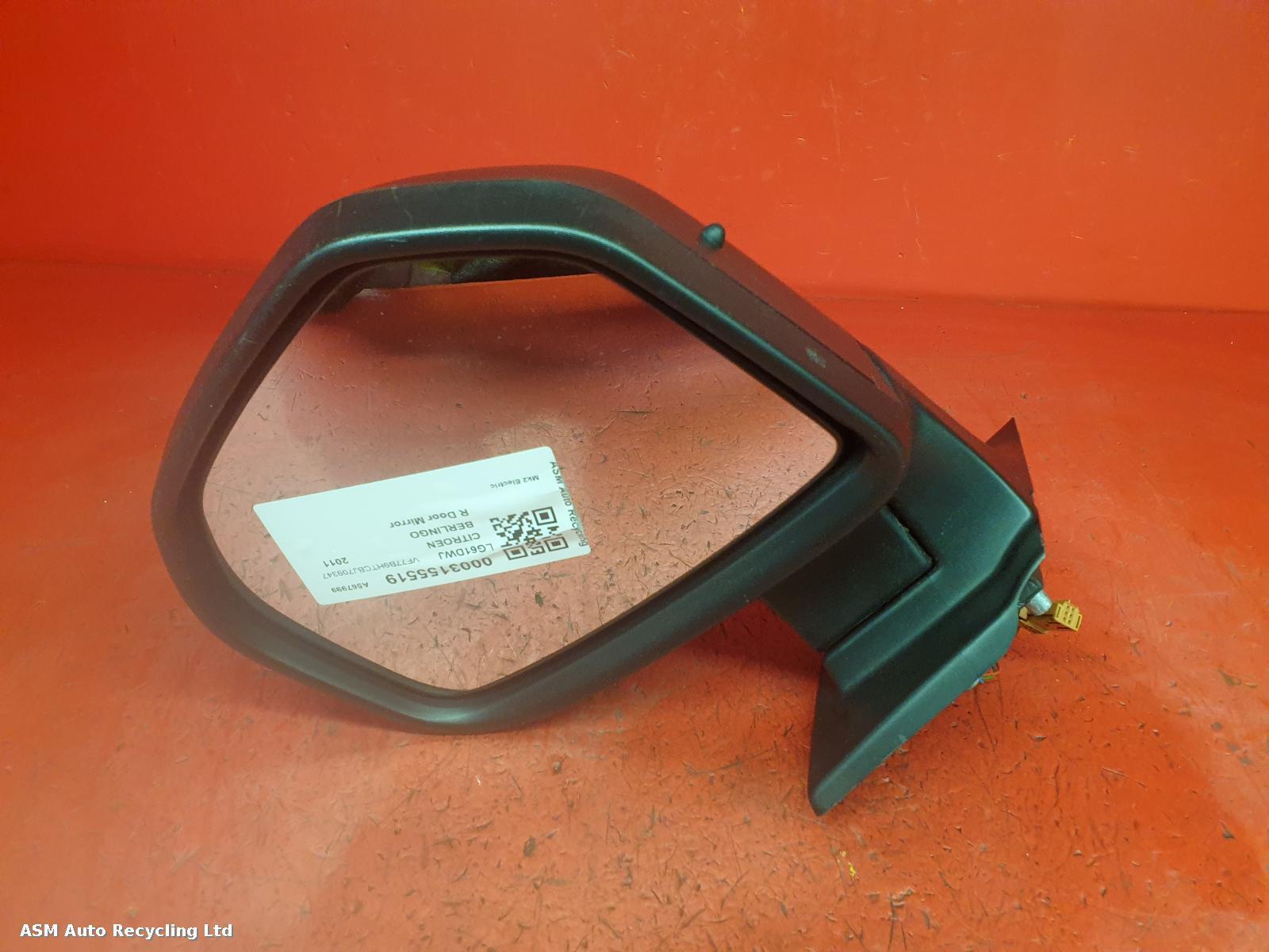 View Auto part R Door Mirror Citroen Berlingo 2011