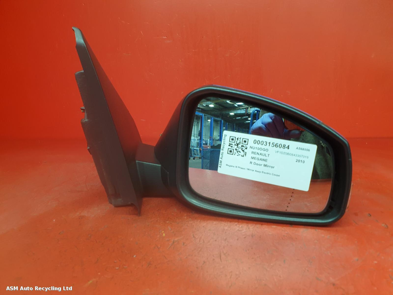 View Auto part R Door Mirror Renault Megane 2010