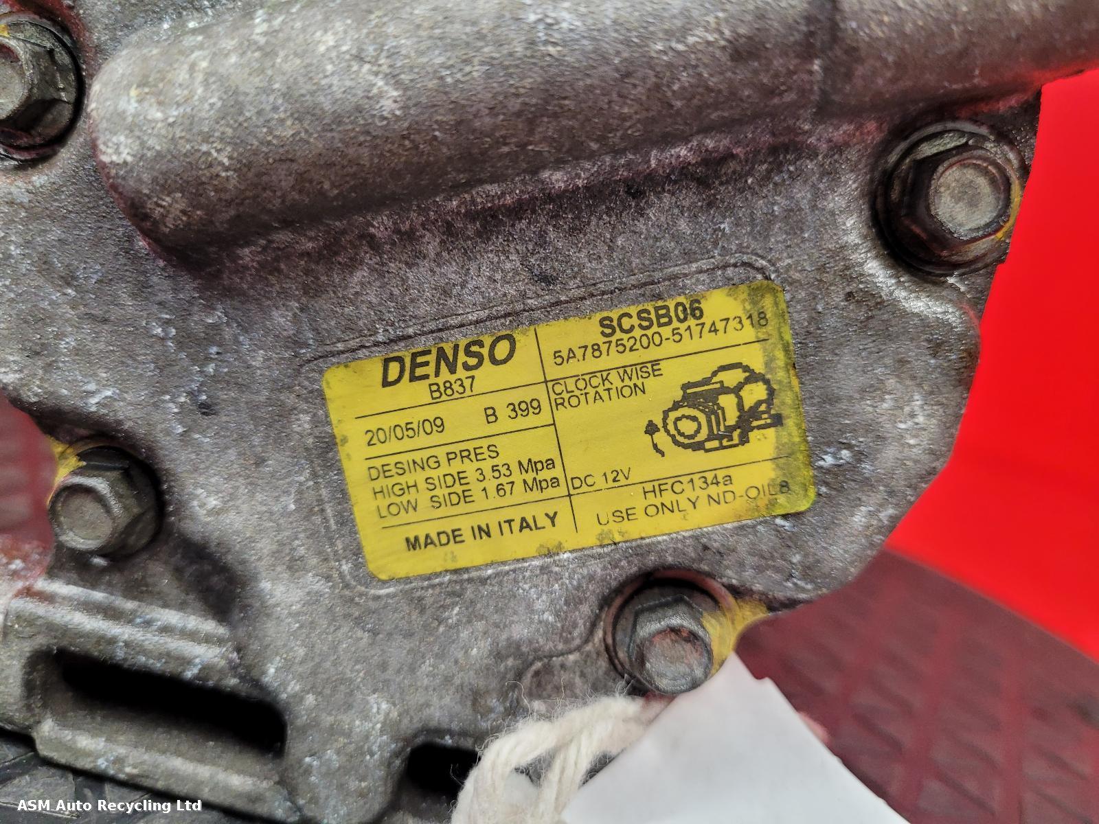 View Auto part Compressor Fiat 500 2009