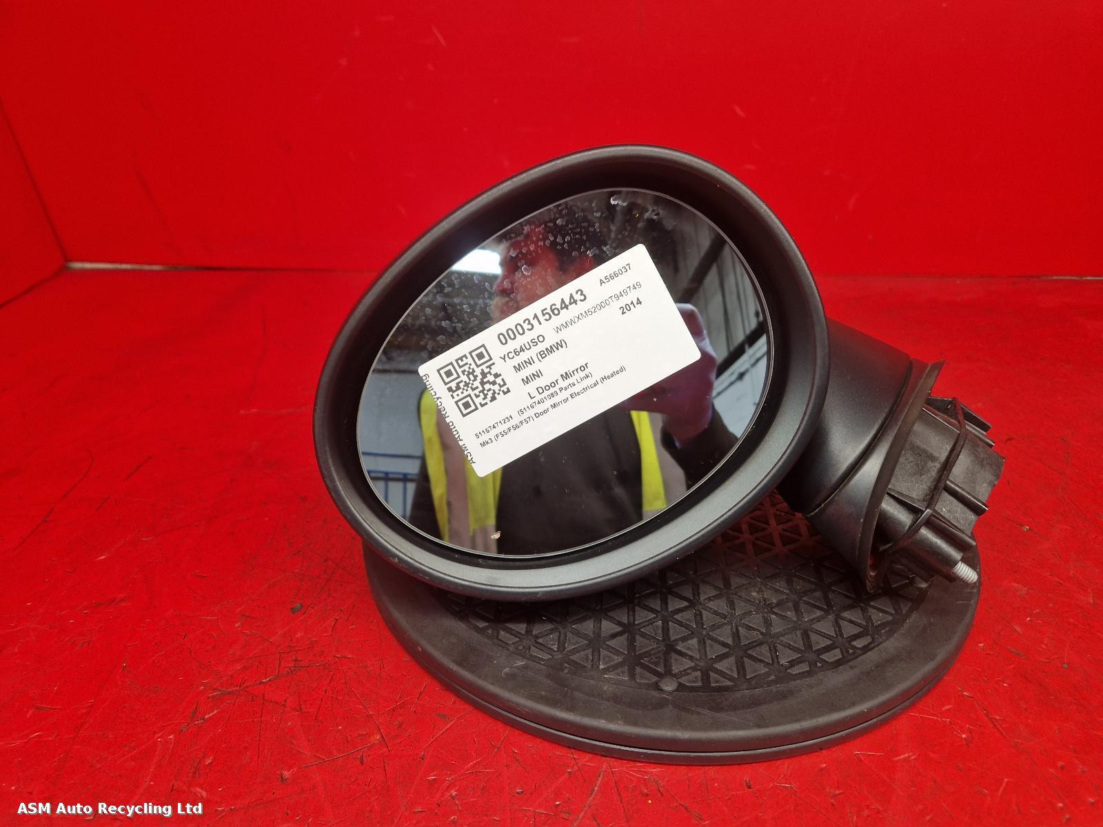 View Auto part L Door Mirror Mini (bmw) Mini 2014