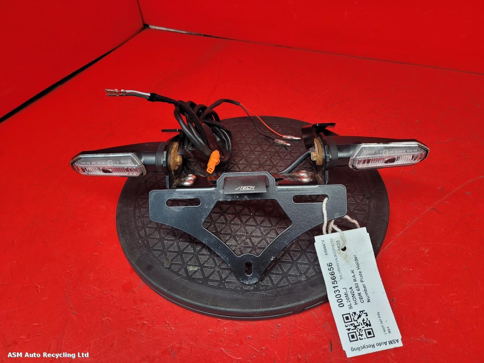 View Auto part Number Plate Holder Honda Cbr 650 Ra-k 2020